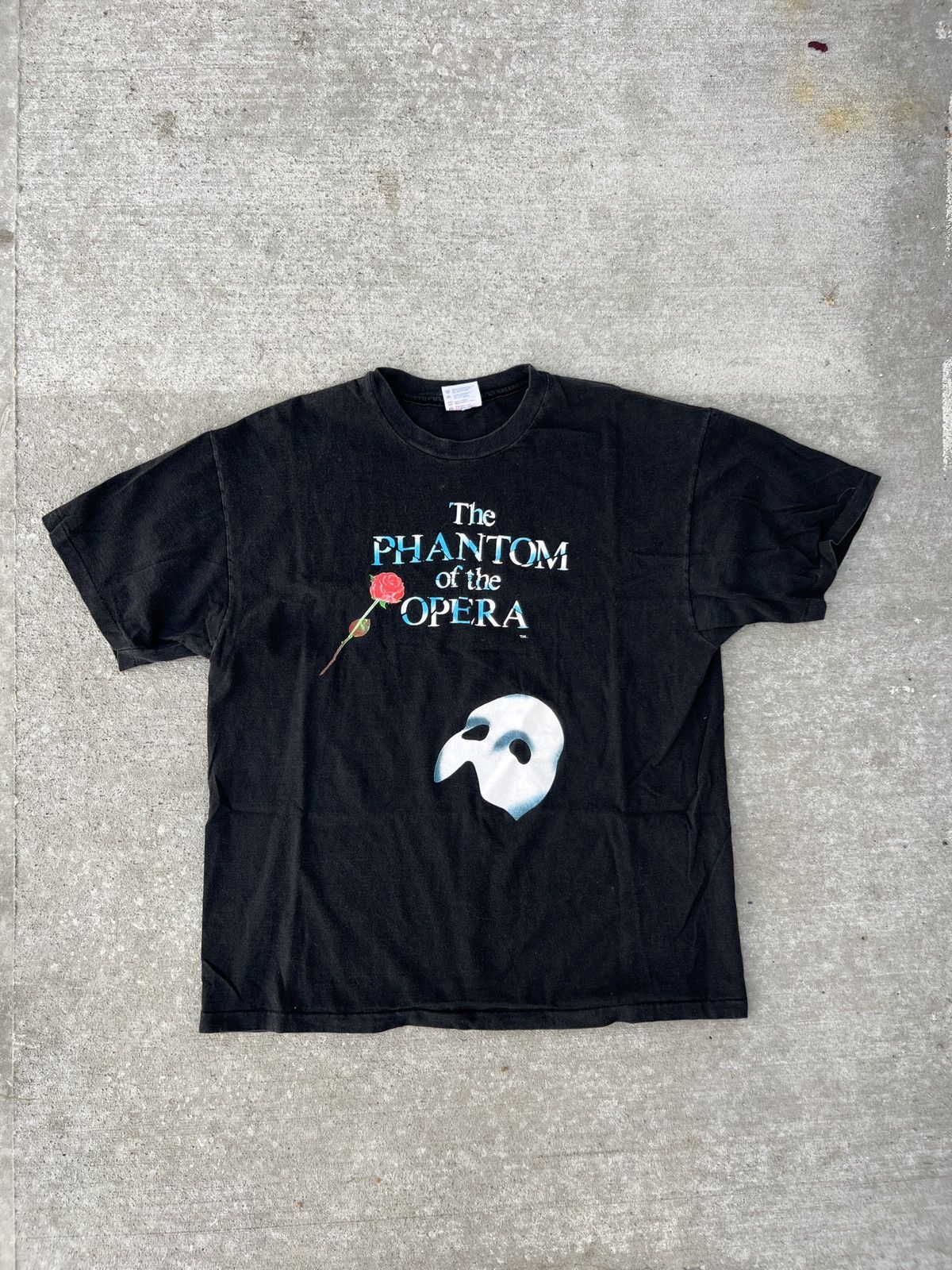 Vintage Vintage 90's Phantom of the Opera Tee Size US XL / EU 56 / 4 - 1 Thumbnail
