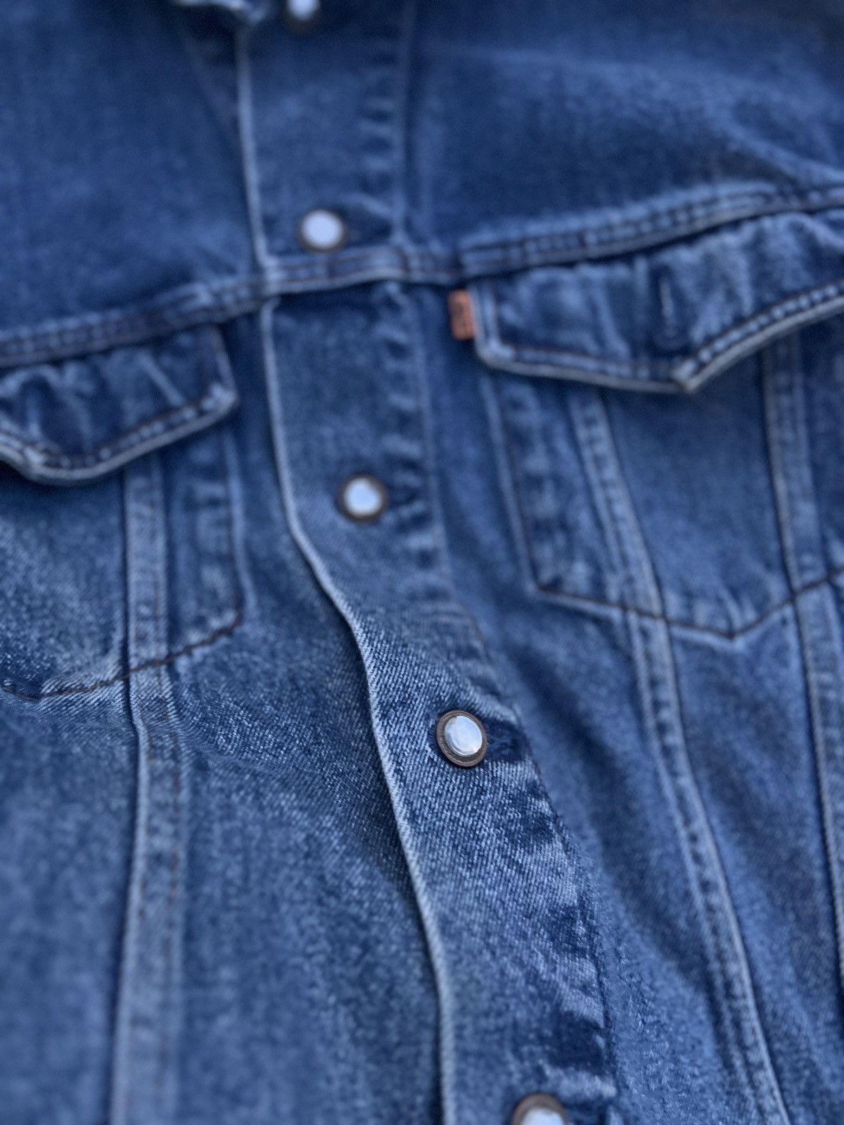 Vintage Levis Vegas Pearl Studded Denim Jacket