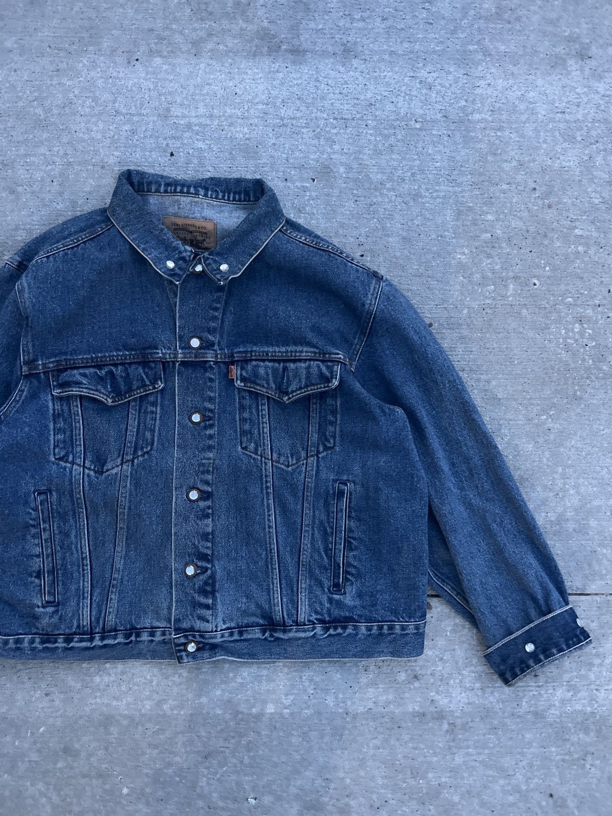 Vintage Levis Vegas Pearl Studded Denim Jacket