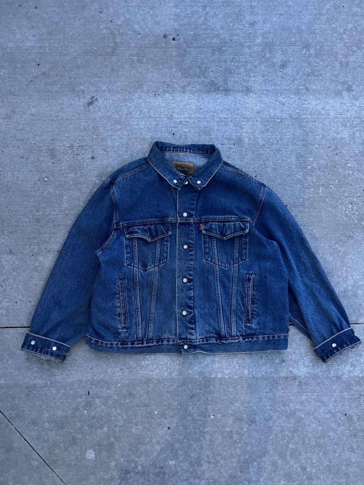 Vintage Levis Vegas Pearl Studded Denim Jacket