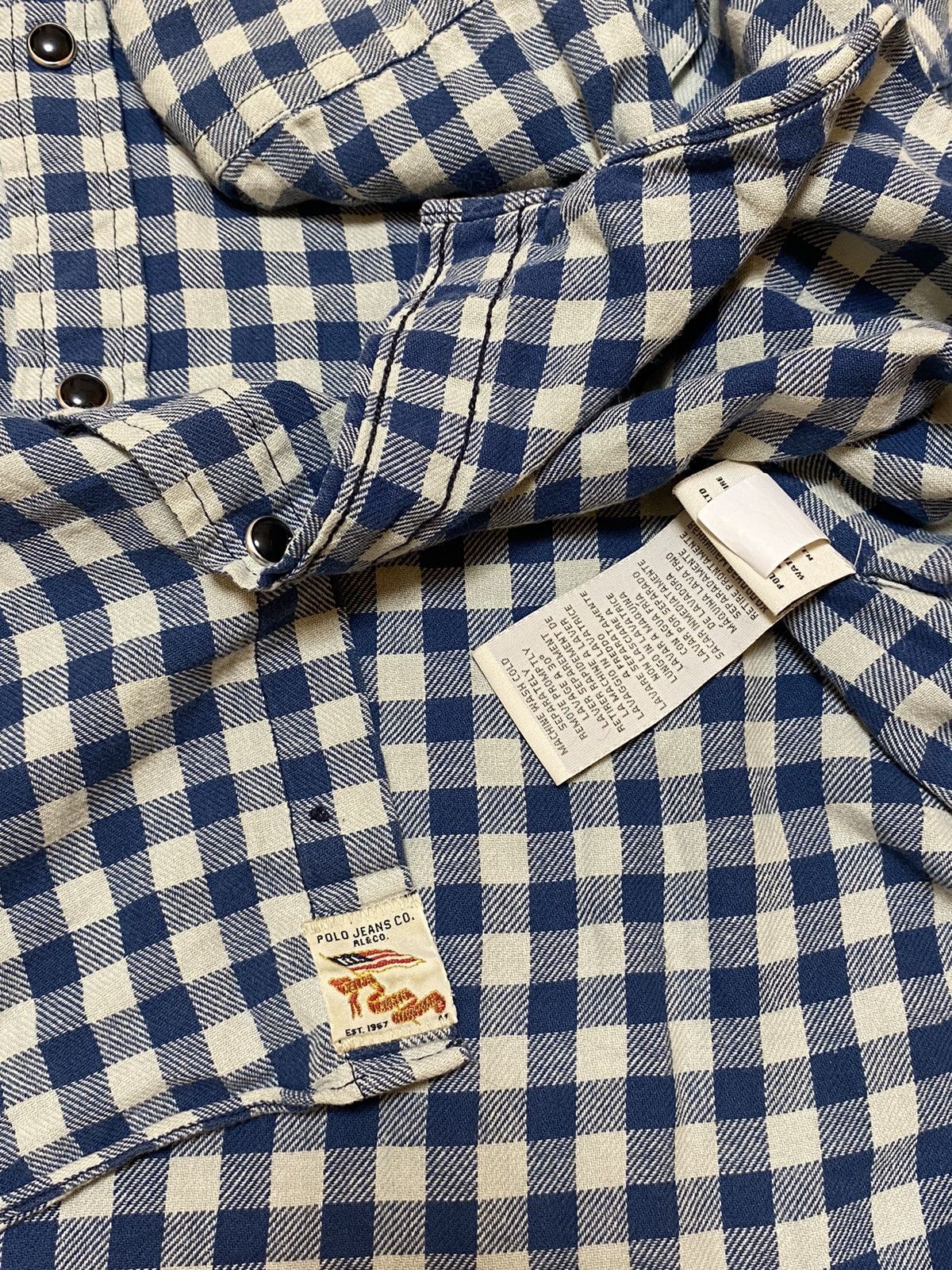Polo Ralph Lauren Vintage 90s Polo jeans company Ralph Lauren shirt size L Size US L / EU 52-54 / 3 - 5 Thumbnail