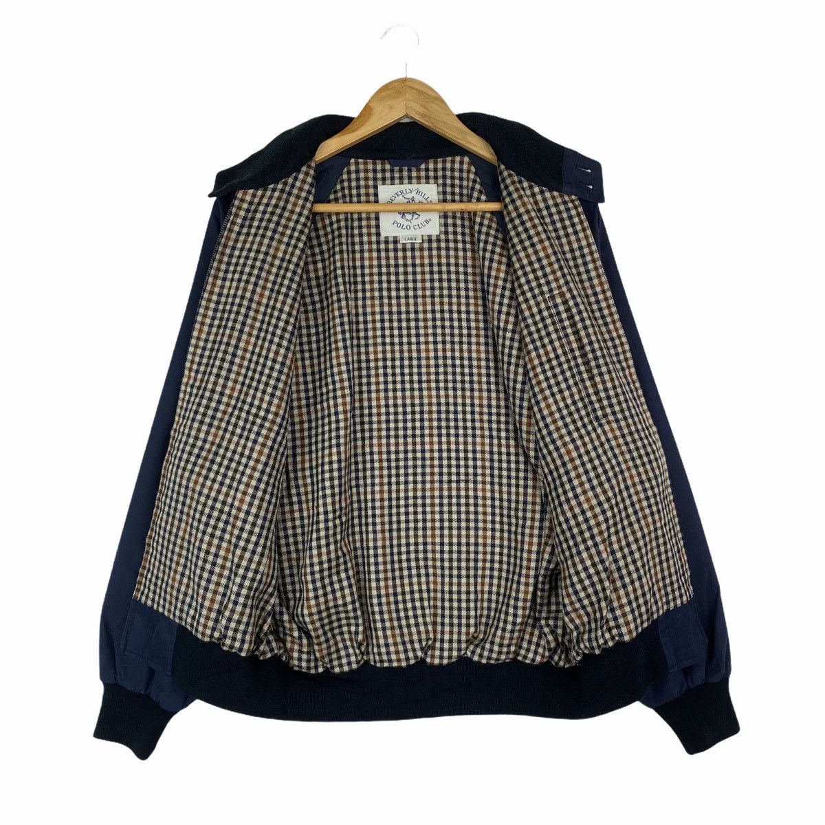 Beverly Hills Polo Club × Vintage Vintage BEVERLY HILLS POLO CLUB Small Logo Zipper Jacket Size US L / EU 52-54 / 3 - 3 Thumbnail