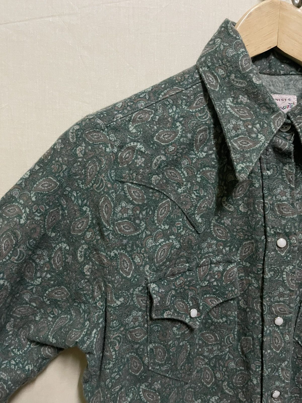 Vintage Rockmount Ranch Wear Western Shirt Paisley Snap Button Size US S / EU 44-46 / 1 - 2 Thumbnail