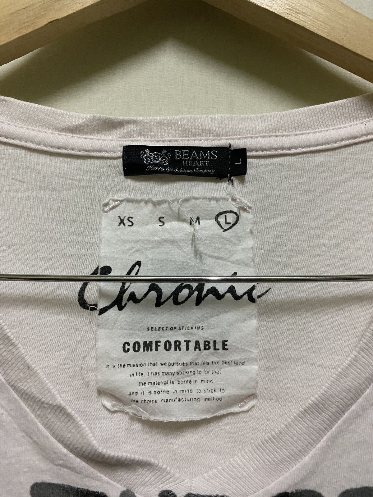 Beams Plus Beams X Chronic T shirt Size US L / EU 52-54 / 3 - 3 Thumbnail