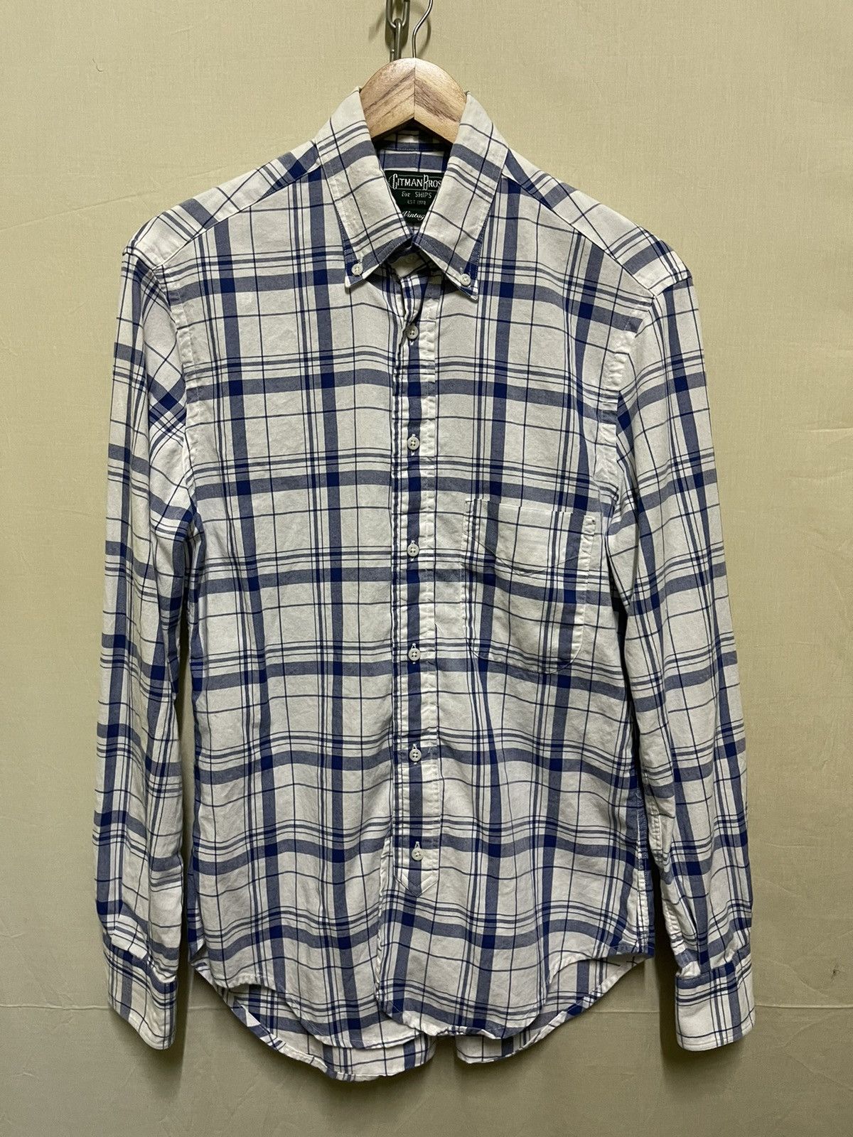 Gitman Bros. Vintage × SHIPS Gitman Bros for Ships Vintage Shirt Pocket USA Size US M / EU 48-50 / 2 - 1 Thumbnail