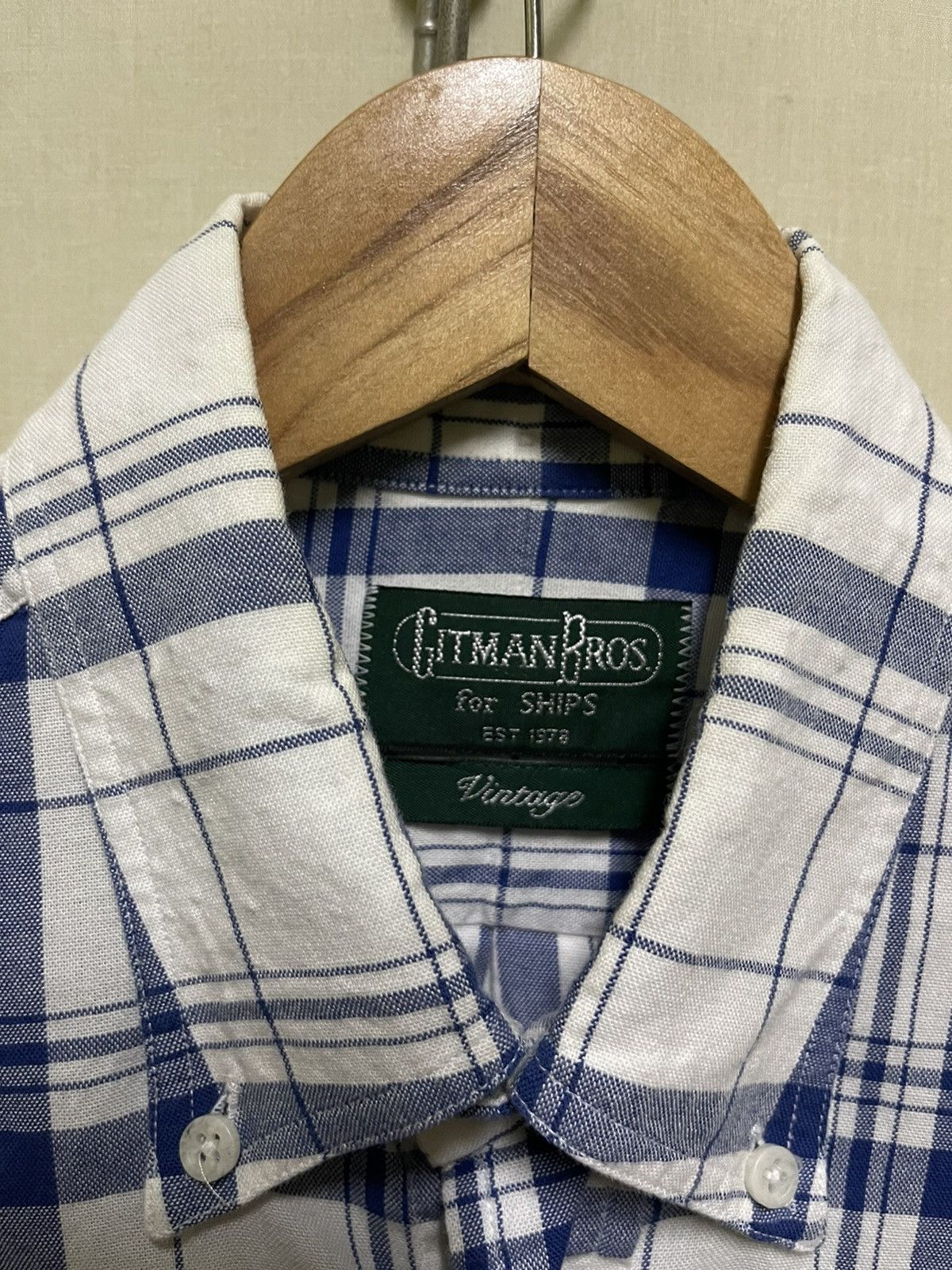 Gitman Bros. Vintage × SHIPS Gitman Bros for Ships Vintage Shirt Pocket USA Size US M / EU 48-50 / 2 - 6 Thumbnail