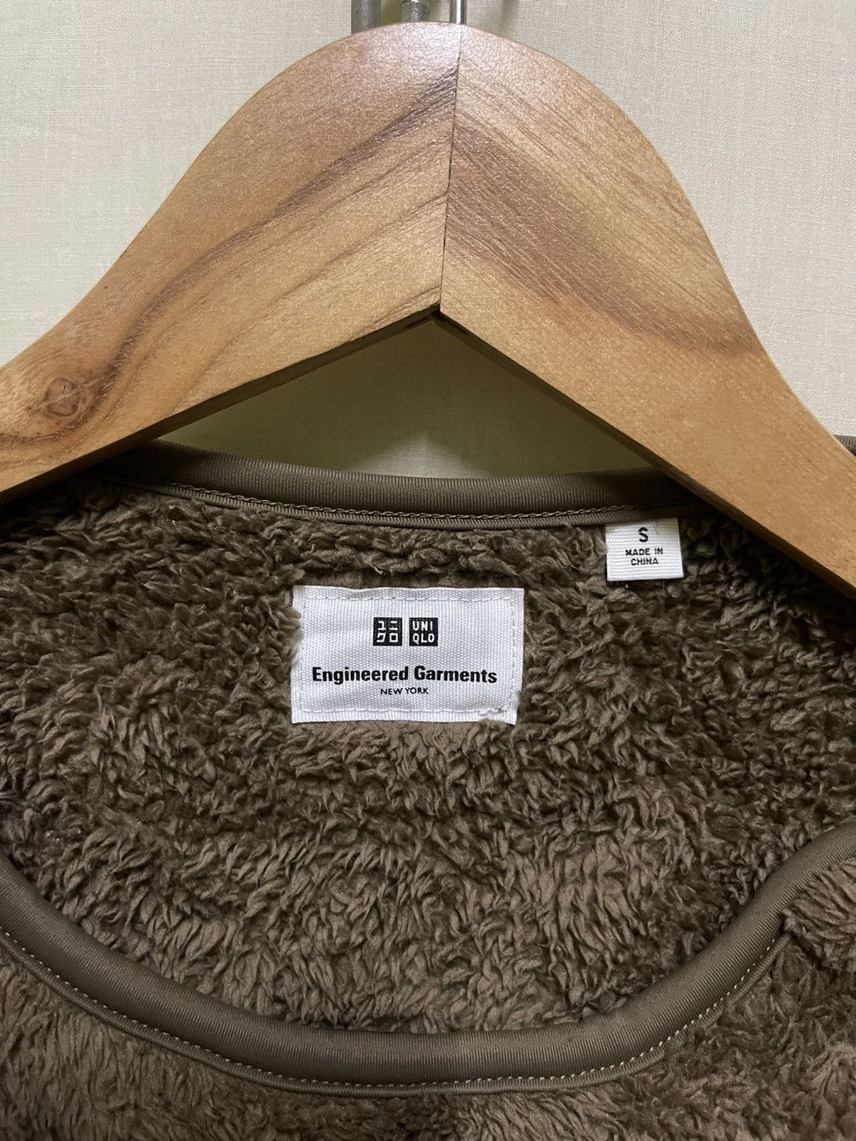 Engineered Garments × Uniqlo Sweatshirt Fleece Longsleeve Size US S / EU 44-46 / 1 - 7 Thumbnail