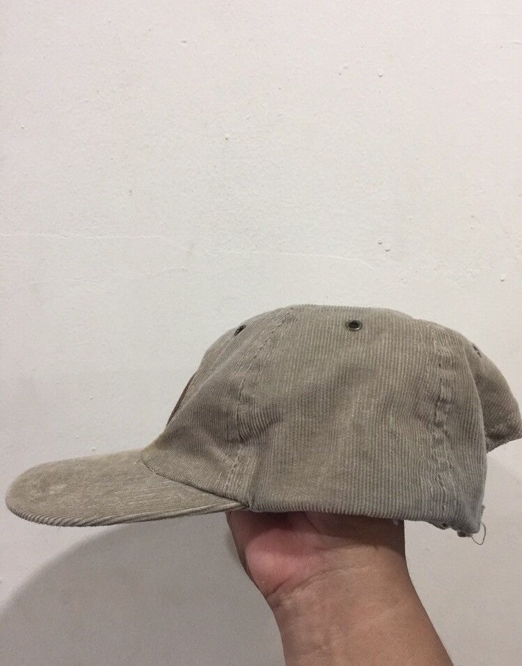 Mercedes-Benz 🔥Vintage🔥 Mercedes Benz Leather Patches Corduroy Hat Size ONE SIZE - 3 Thumbnail
