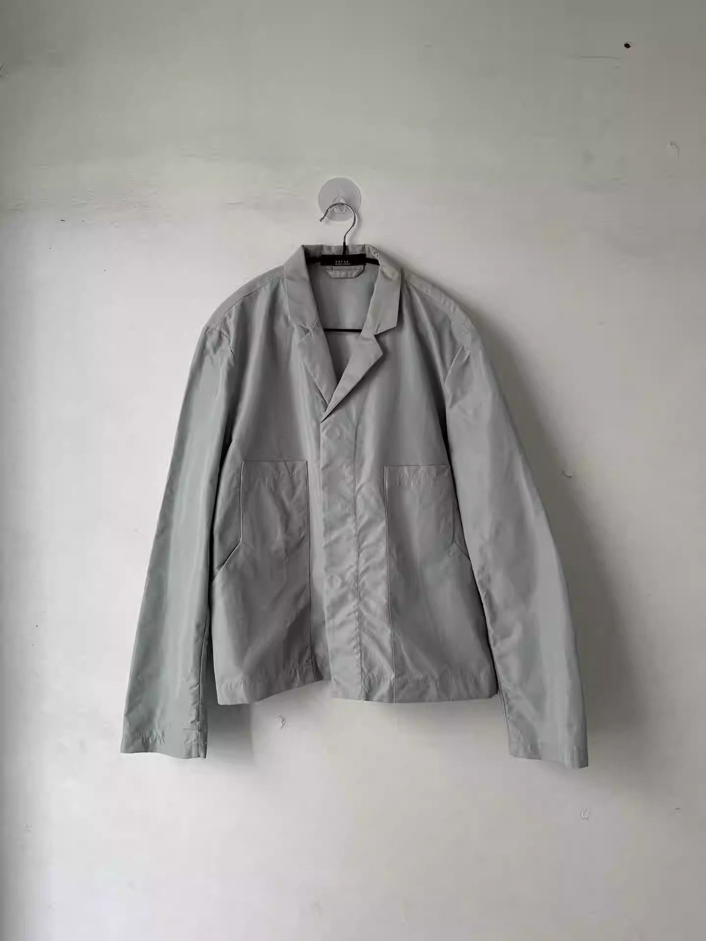 希少 RAF SIMONS 17ss NYLON COAT WITH LINEN RAF SIMONS - 【ラスト1点（44）】Small lining coat with T