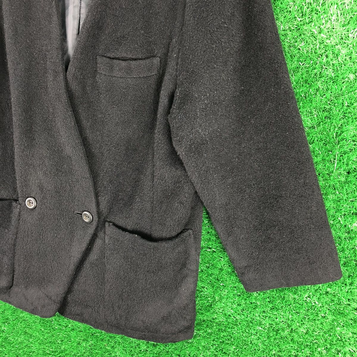 Japanese Brand Vintage 90's Wool Cardigan Coat by Cherry Blossom Tokyo Size M / US 6-8 / IT 42-44 - 3 Thumbnail
