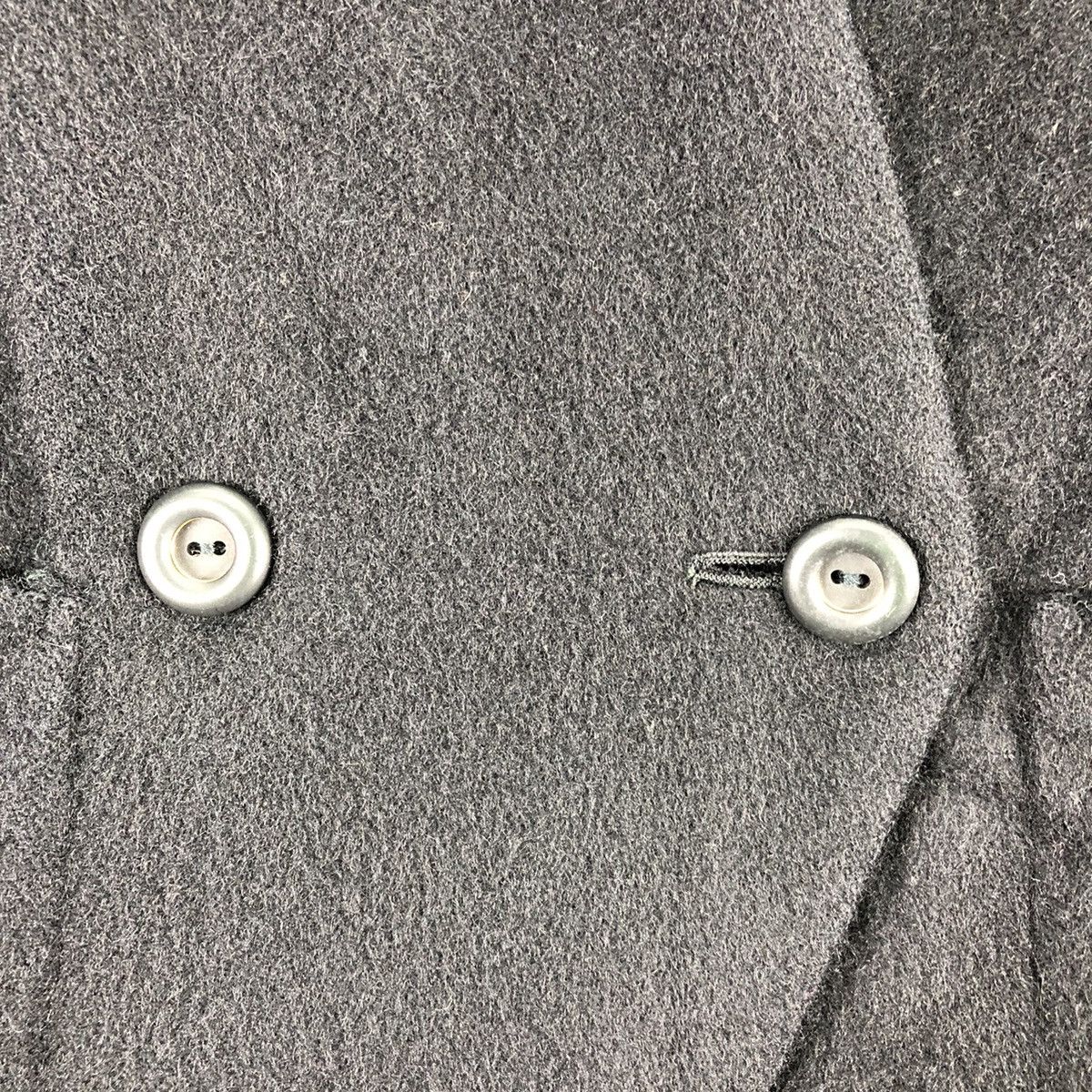 Japanese Brand Vintage 90's Wool Cardigan Coat by Cherry Blossom Tokyo Size M / US 6-8 / IT 42-44 - 7 Thumbnail
