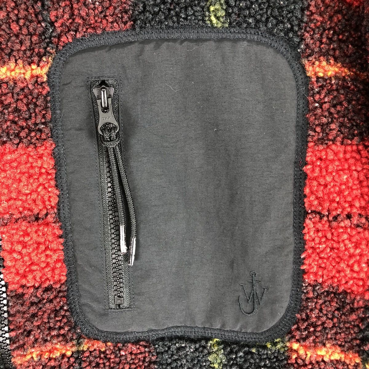 JW Anderson × Uniqlo JW Anderson x Uniqlo Sherpa Checkered Bulky Zipper Hoodie Size US L / EU 52-54 / 3 - 8 Thumbnail