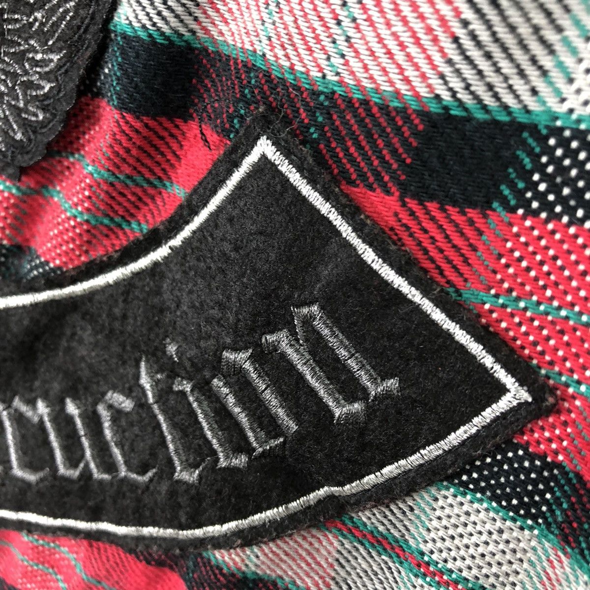 Seditionaries Vintage Flannel Jacket Checkered Chrome Heart Style Design Size US M / EU 48-50 / 2 - 12 Thumbnail