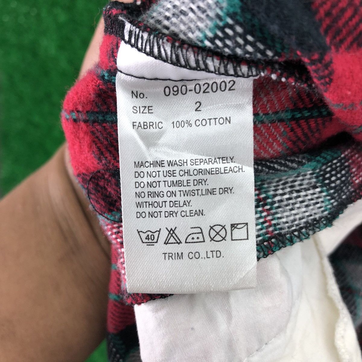 Seditionaries Vintage Flannel Jacket Checkered Chrome Heart Style Design Size US M / EU 48-50 / 2 - 15 Thumbnail