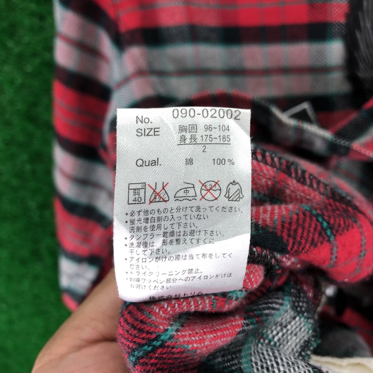 Seditionaries Vintage Flannel Jacket Checkered Chrome Heart Style Design Size US M / EU 48-50 / 2 - 16 Thumbnail