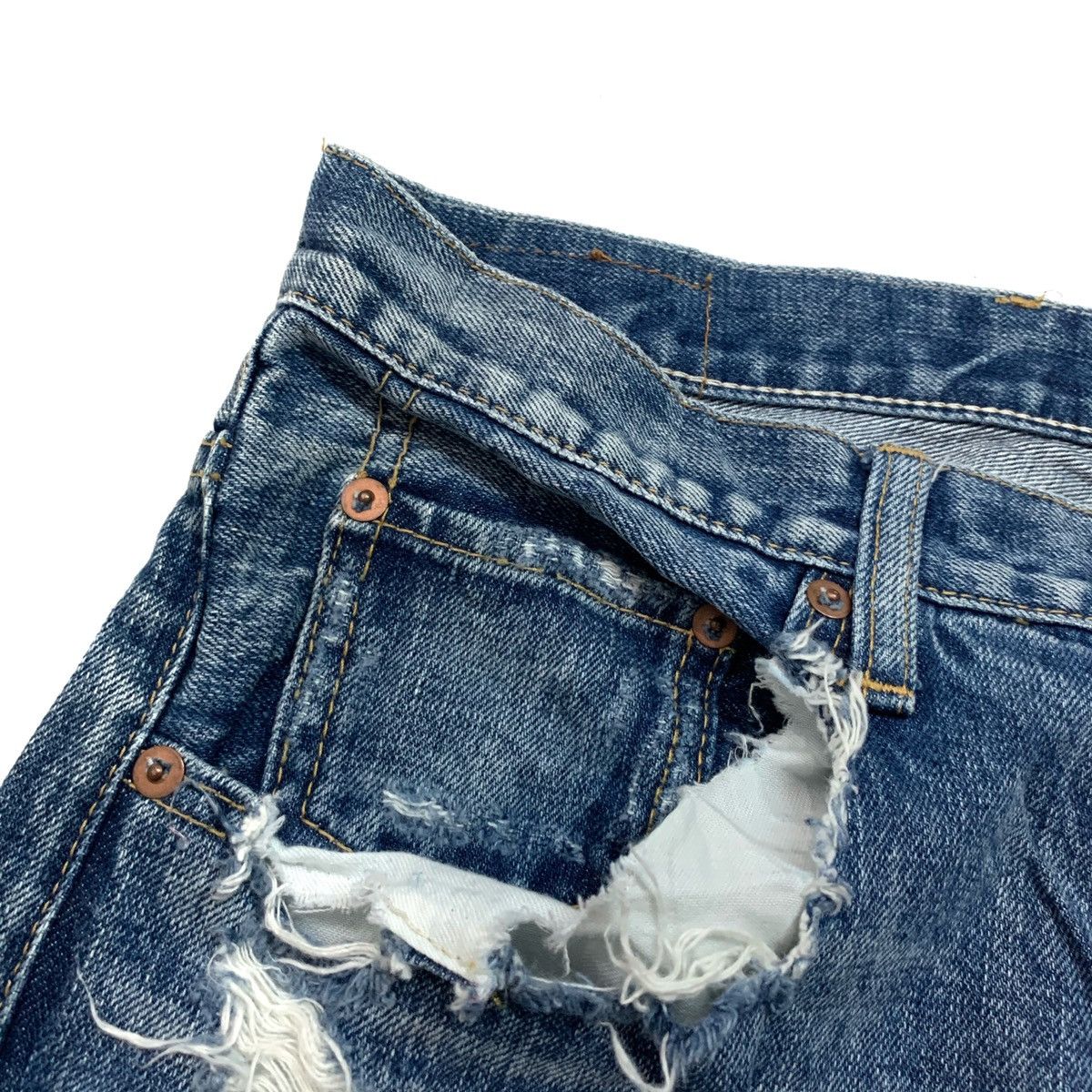 Japanese Brand × Seditionaries Distressed Thrashed Punk Style Sweats & Bloods Pant Size US 32 / EU 48 - 8 Thumbnail
