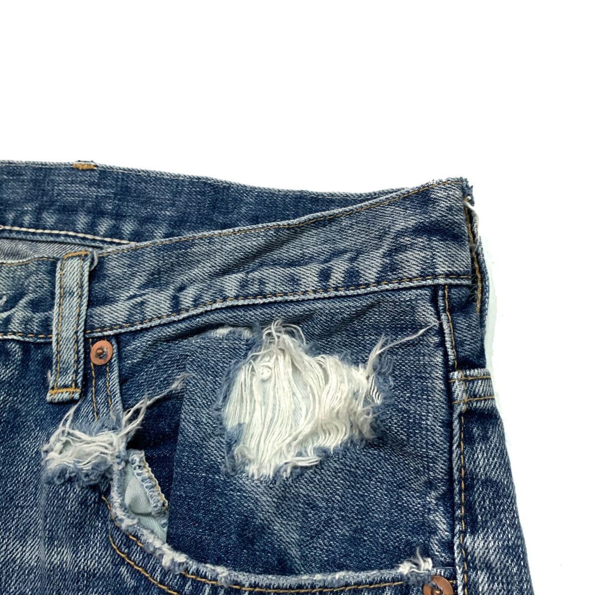 Japanese Brand × Seditionaries Distressed Thrashed Punk Style Sweats & Bloods Pant Size US 32 / EU 48 - 9 Thumbnail