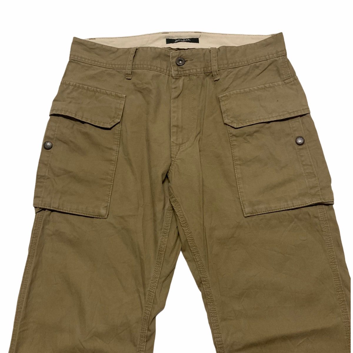 Japanese Brand Japan Hanjiro Foldable Leg Cargo Pant Size US 32 / EU 48 - 3 Thumbnail