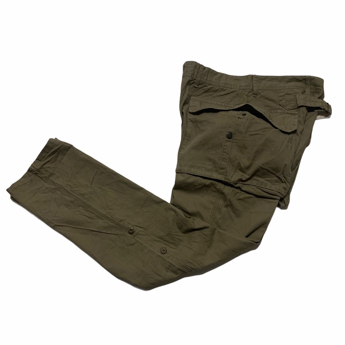 Japanese Brand Japan Hanjiro Foldable Leg Cargo Pant Size US 32 / EU 48 - 14 Thumbnail