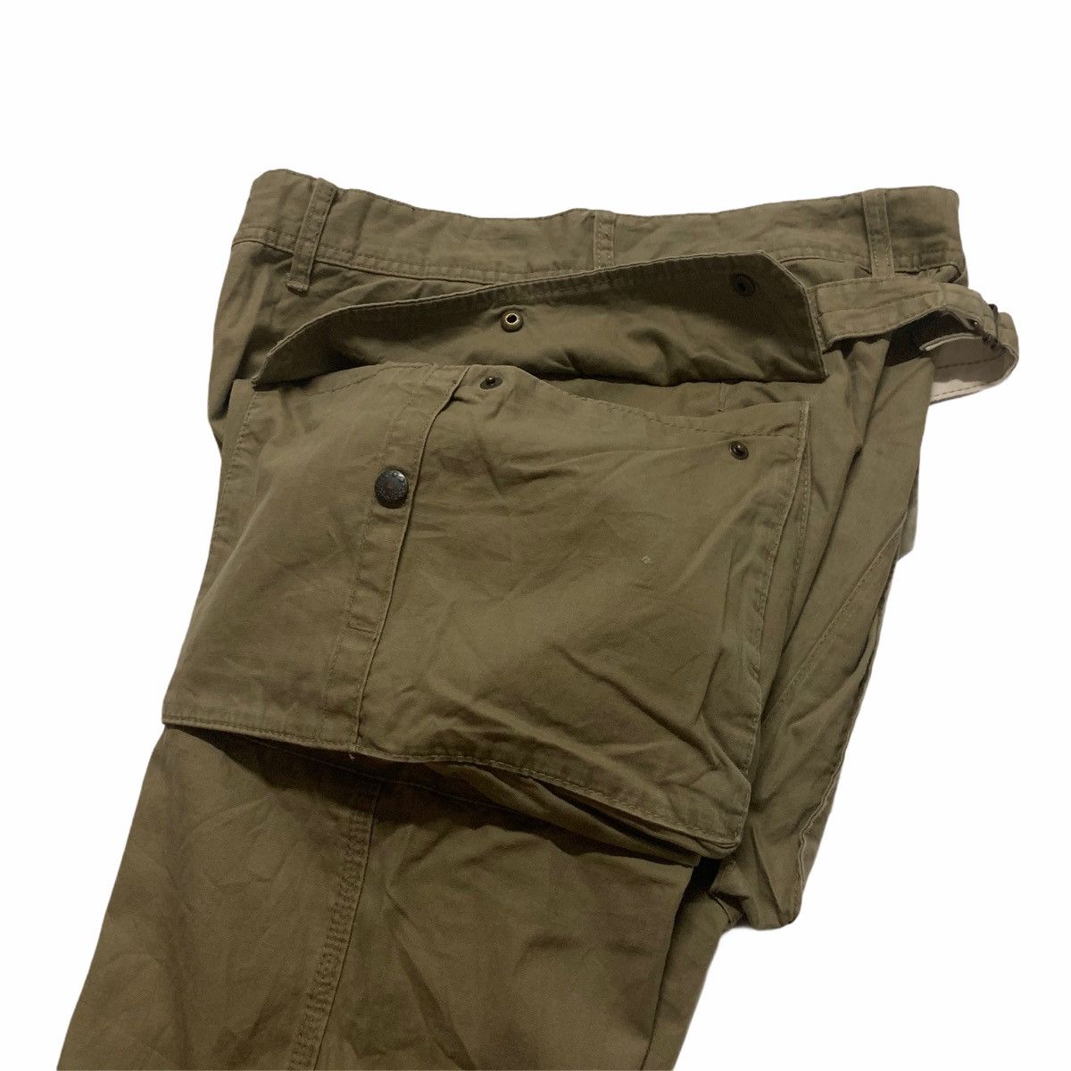 Japanese Brand Japan Hanjiro Foldable Leg Cargo Pant Size US 32 / EU 48 - 12 Thumbnail