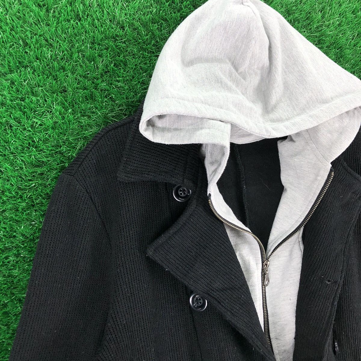 In The Attic Vintage 90's In The Attic Knit Sweater Hoodie Size US S / EU 44-46 / 1 - 2 Thumbnail