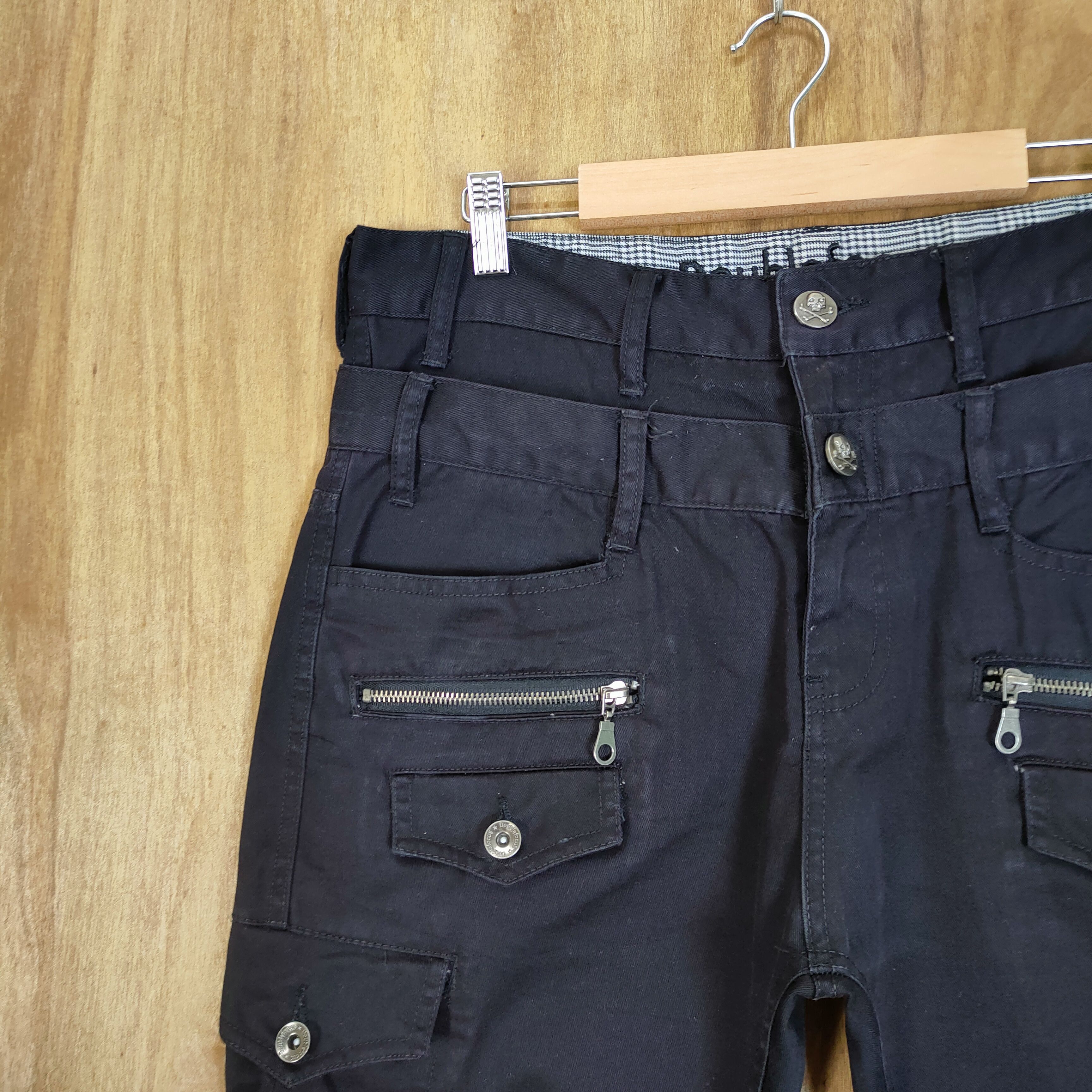 Japanese Brand DOUBLE FACUS DOUBLE WAIST CARGO PANTS Size US 34 / EU 50 - 5 Thumbnail