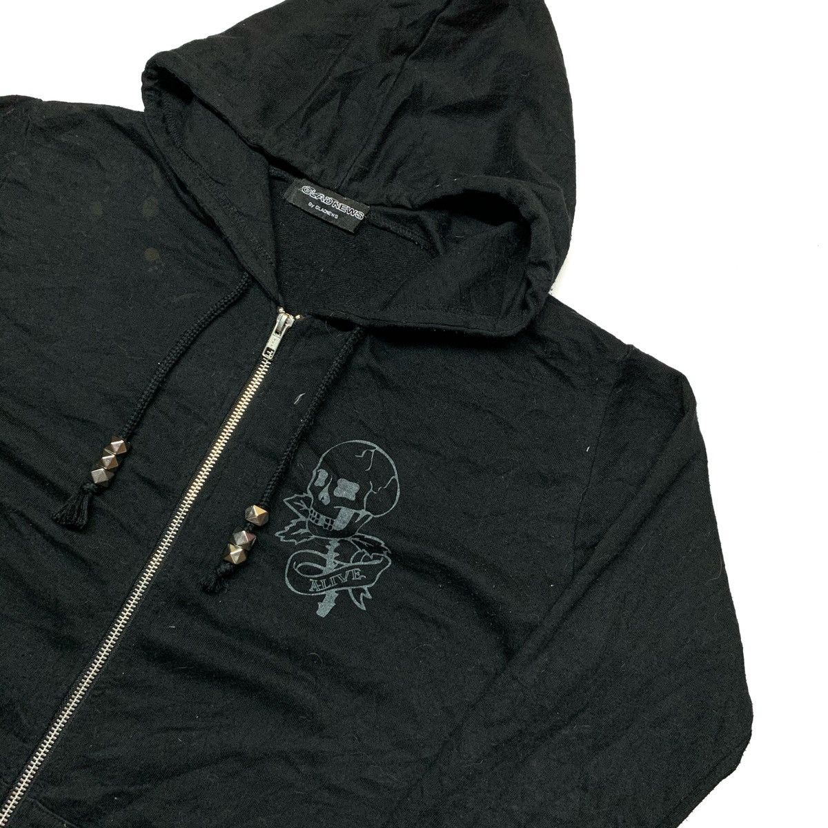 Other Skull Skeleton Punk Motive Hoodie Inspired Kapital Size US M / EU 48-50 / 2 - 5 Thumbnail