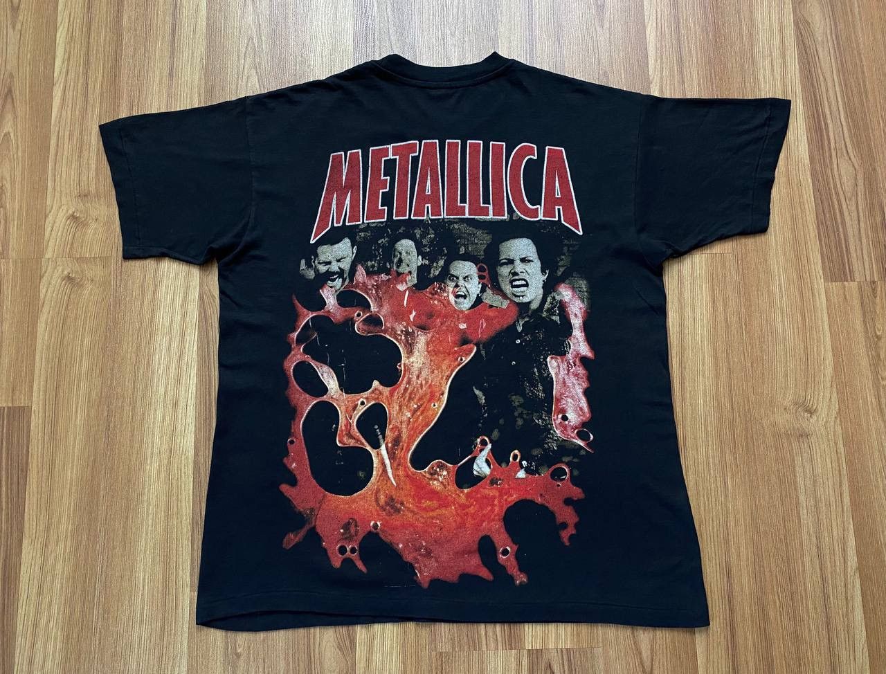 Band Tees Vintage Metallica T Shirt Tee Nirvana Maiden Slayer Pantera Size US L / EU 52-54 / 3 - 3 Thumbnail