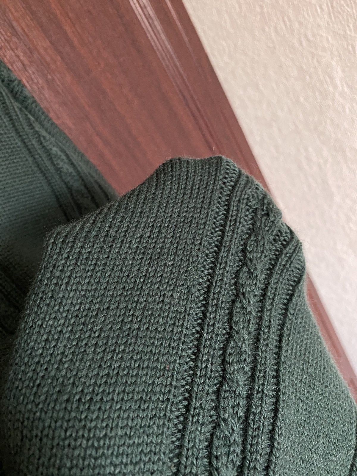 Burberry Vintage Burberry’s Big Logo Wool Sweater YSL Prada Size US L / EU 52-54 / 3 - 10 Thumbnail