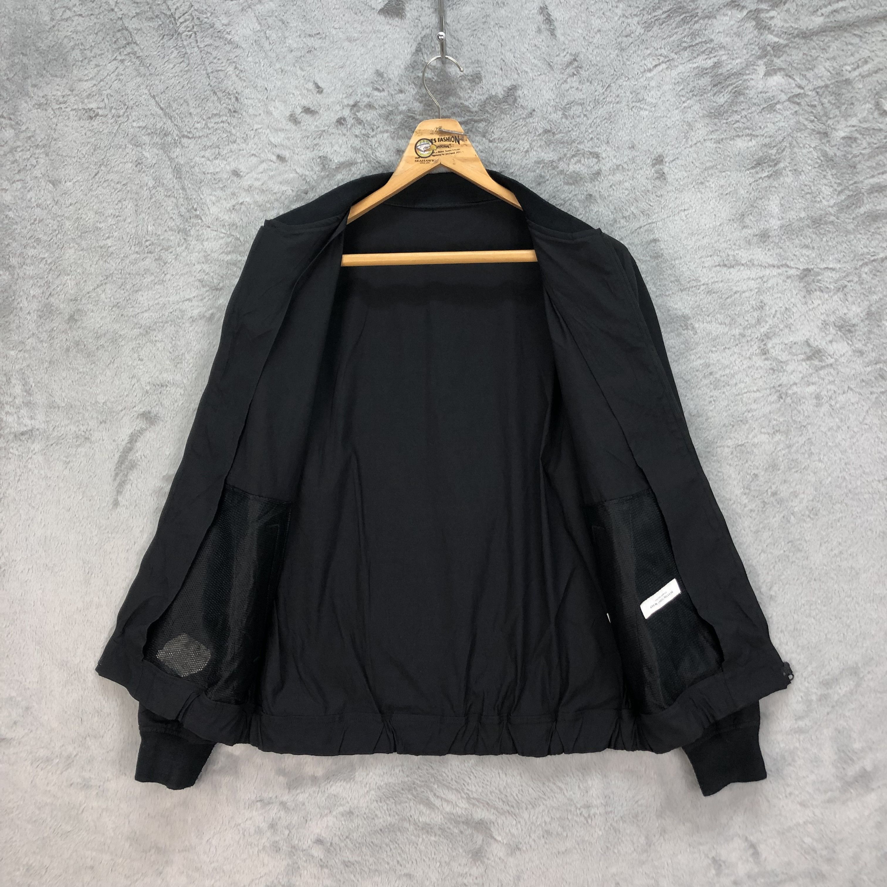 Japanese Brand GREEN LABEL RELAXING United Arrows All Black Bomber 5166-177 Size US M / EU 48-50 / 2 - 6 Thumbnail