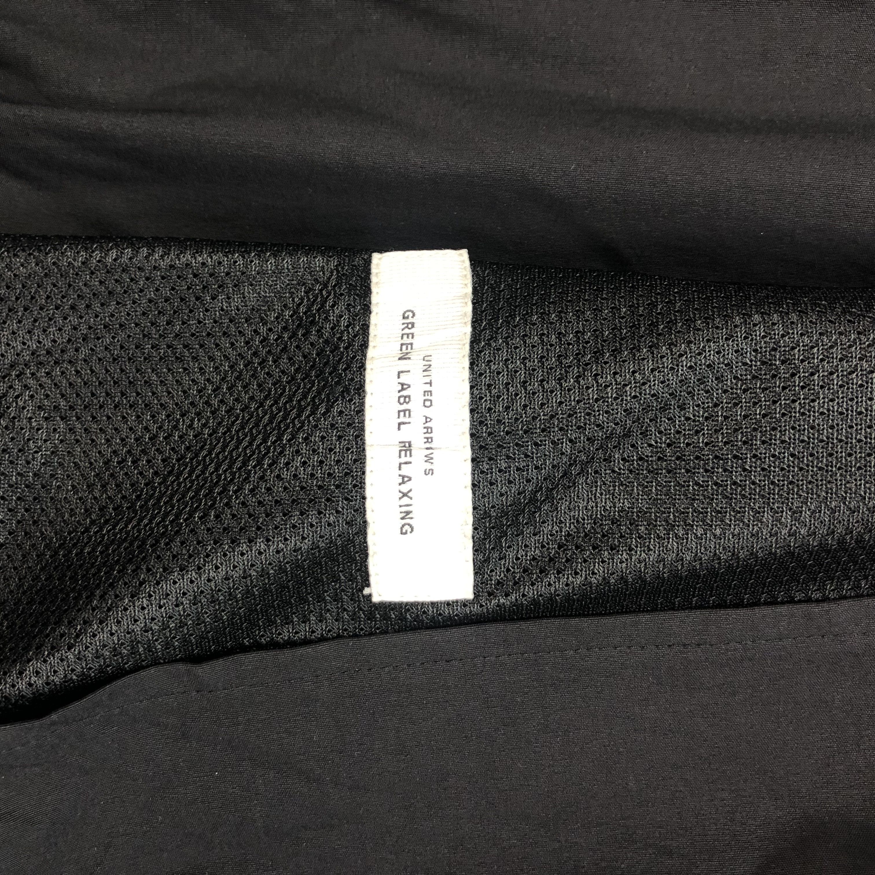 Japanese Brand GREEN LABEL RELAXING United Arrows All Black Bomber 5166-177 Size US M / EU 48-50 / 2 - 7 Thumbnail