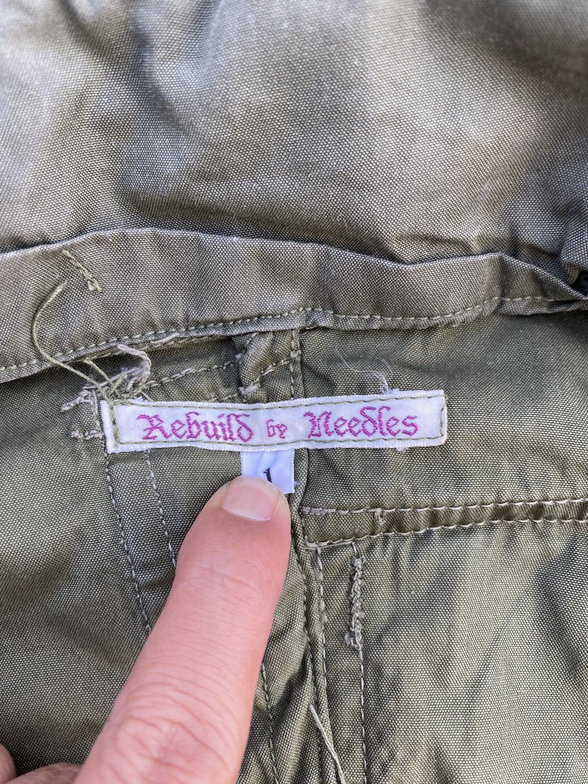 Needles REBUILD BY NEEDLES RECONSTRUCTED MILITARY ARMY PUNK GORPCORE Size US XS / EU 42 / 0 - 9 Thumbnail