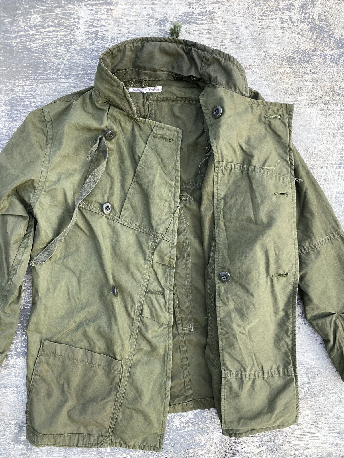 Needles REBUILD BY NEEDLES RECONSTRUCTED MILITARY ARMY PUNK GORPCORE Size US XS / EU 42 / 0 - 5 Thumbnail