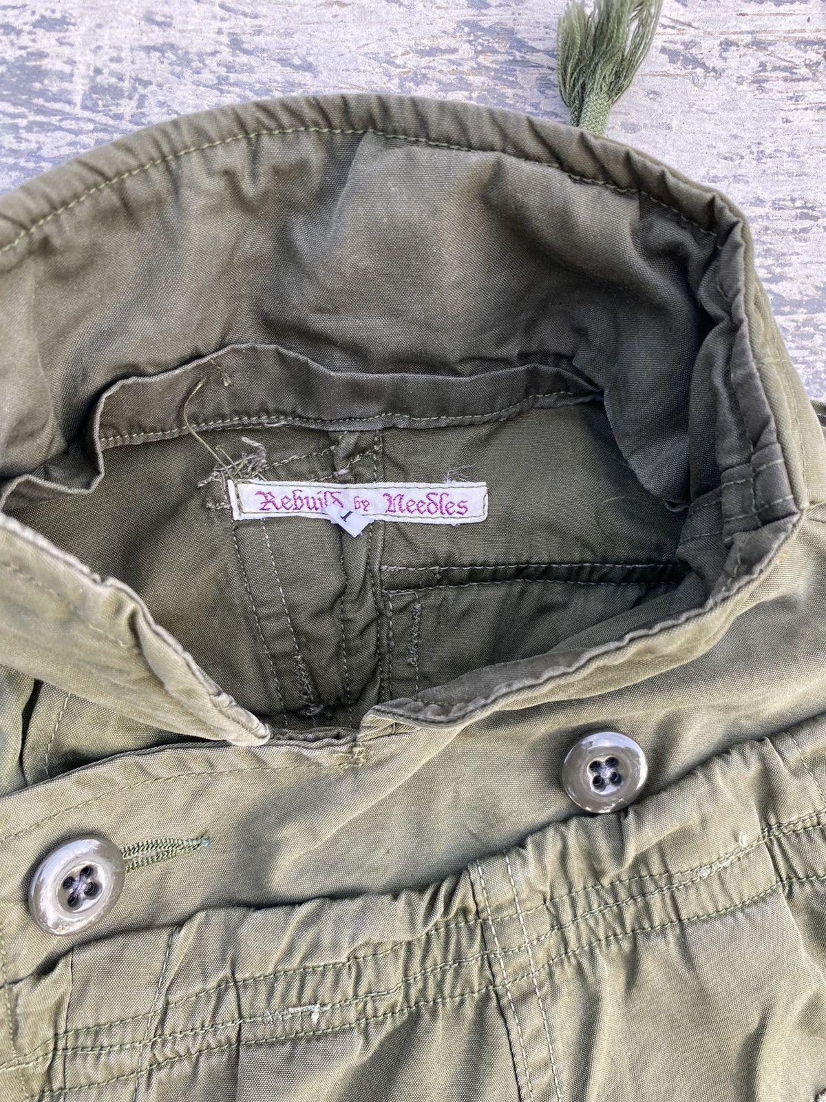 Needles REBUILD BY NEEDLES RECONSTRUCTED MILITARY ARMY PUNK GORPCORE Size US XS / EU 42 / 0 - 3 Thumbnail