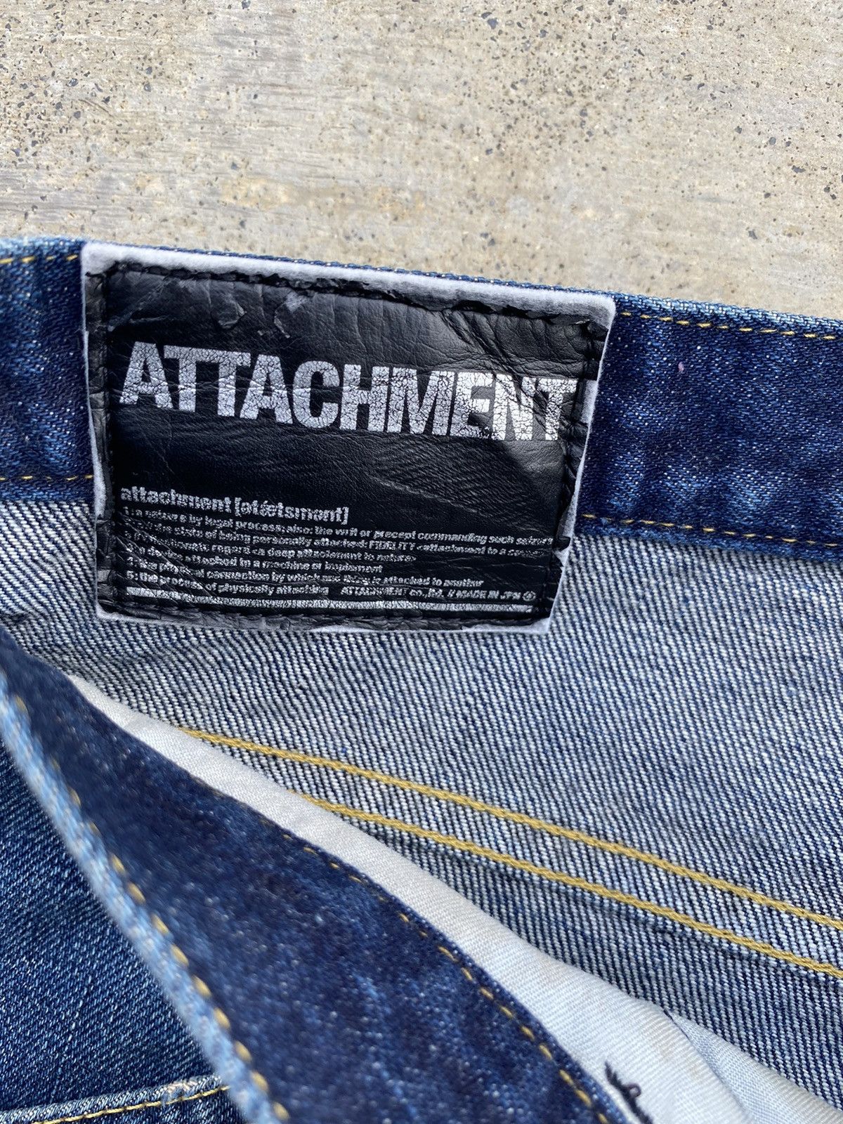 Attachment JAPAN ATTACHMENT FLARE GORPCORE PUNK COWBOY GRUNGE TORNADO Size US 30 / EU 46 - 5 Thumbnail