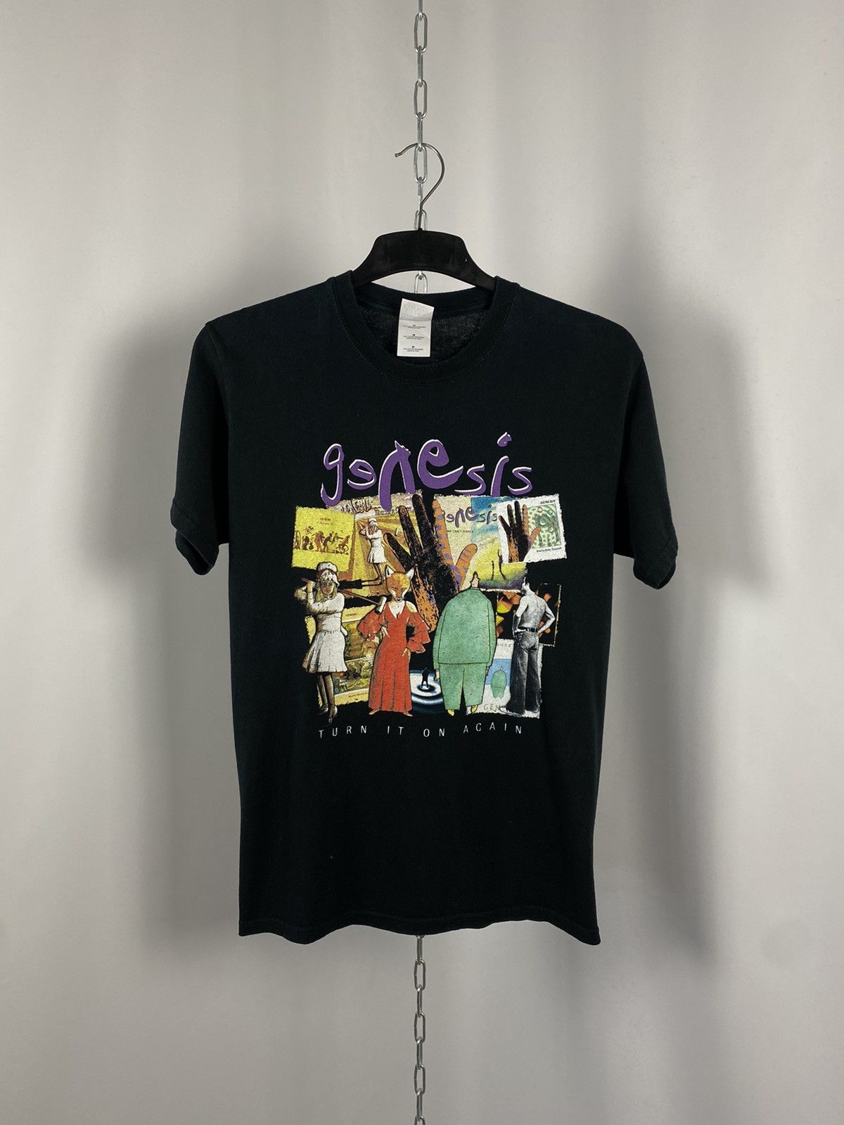 Band Tees Genesis vintage T-shirts big logo size M Size US M / EU 48-50 / 2 - 1 Thumbnail