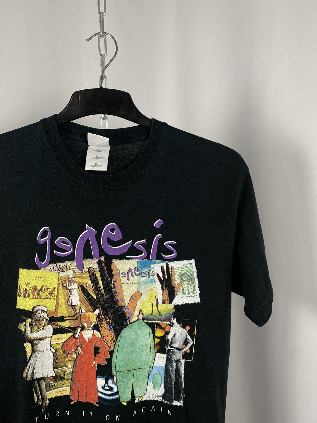 Band Tees Genesis vintage T-shirts big logo size M Size US M / EU 48-50 / 2 - 2 Thumbnail