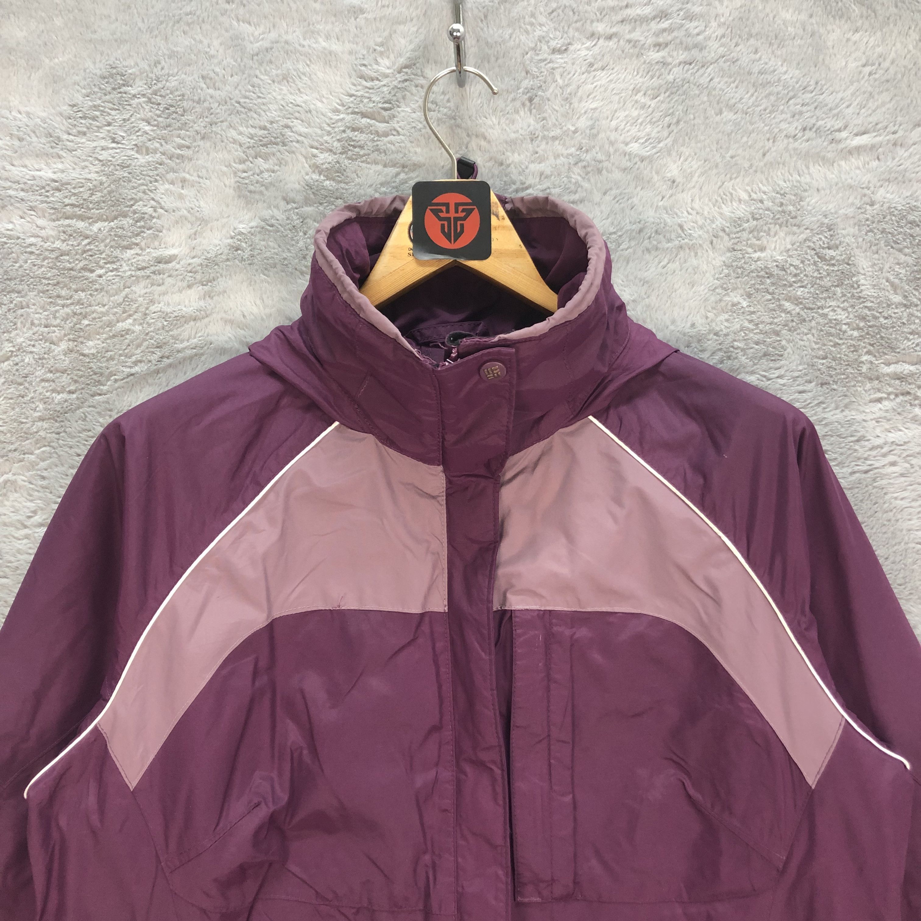 Columbia Outdoor Life Sportswear COLUMBIA SPORTSWEAR COMPANY PURPLE JACKET 6347 63 Grailed