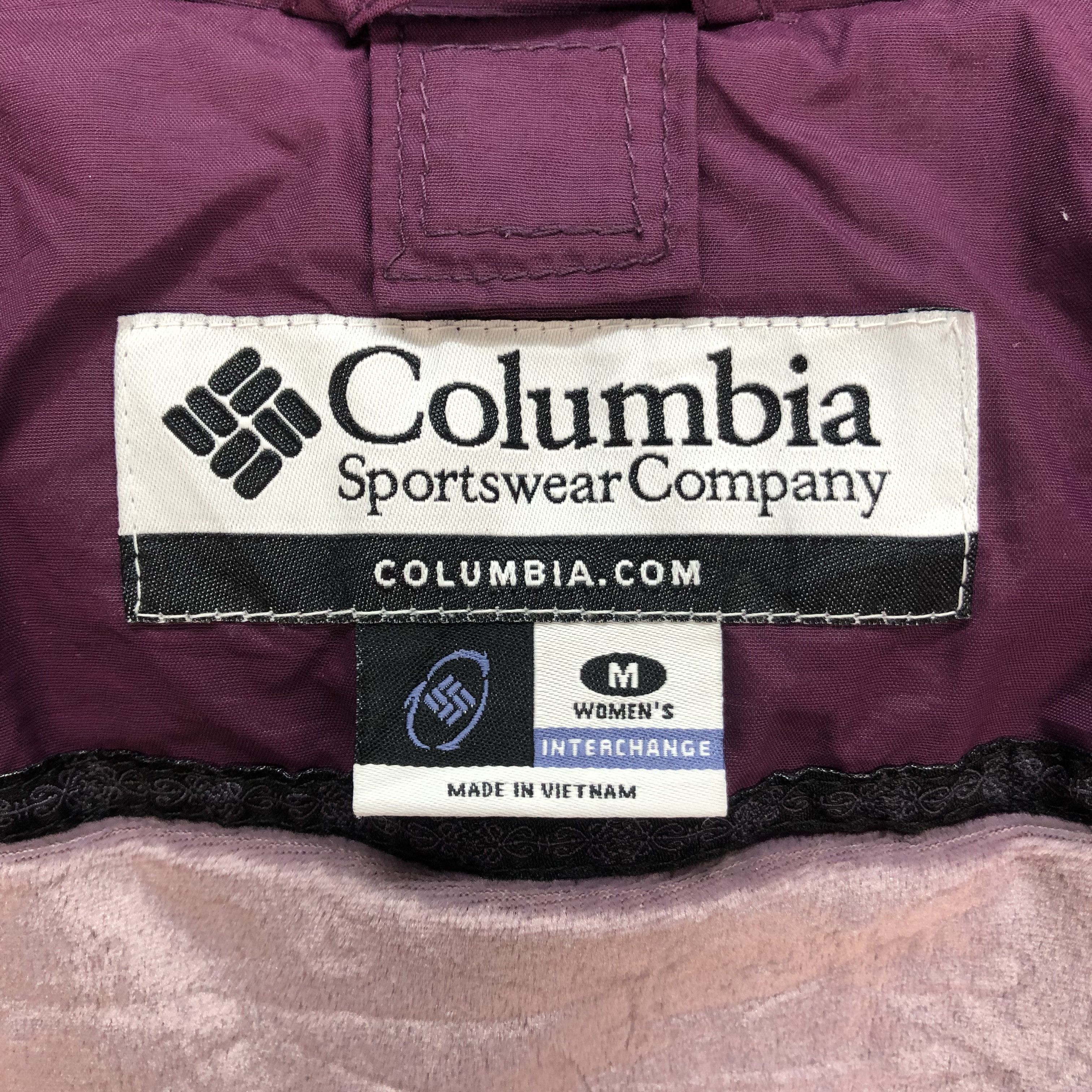 Columbia COLUMBIA SPORTSWEAR COMPANY PURPLE JACKET #6347-63 Size M / US 6-8 / IT 42-44 - 8 Thumbnail