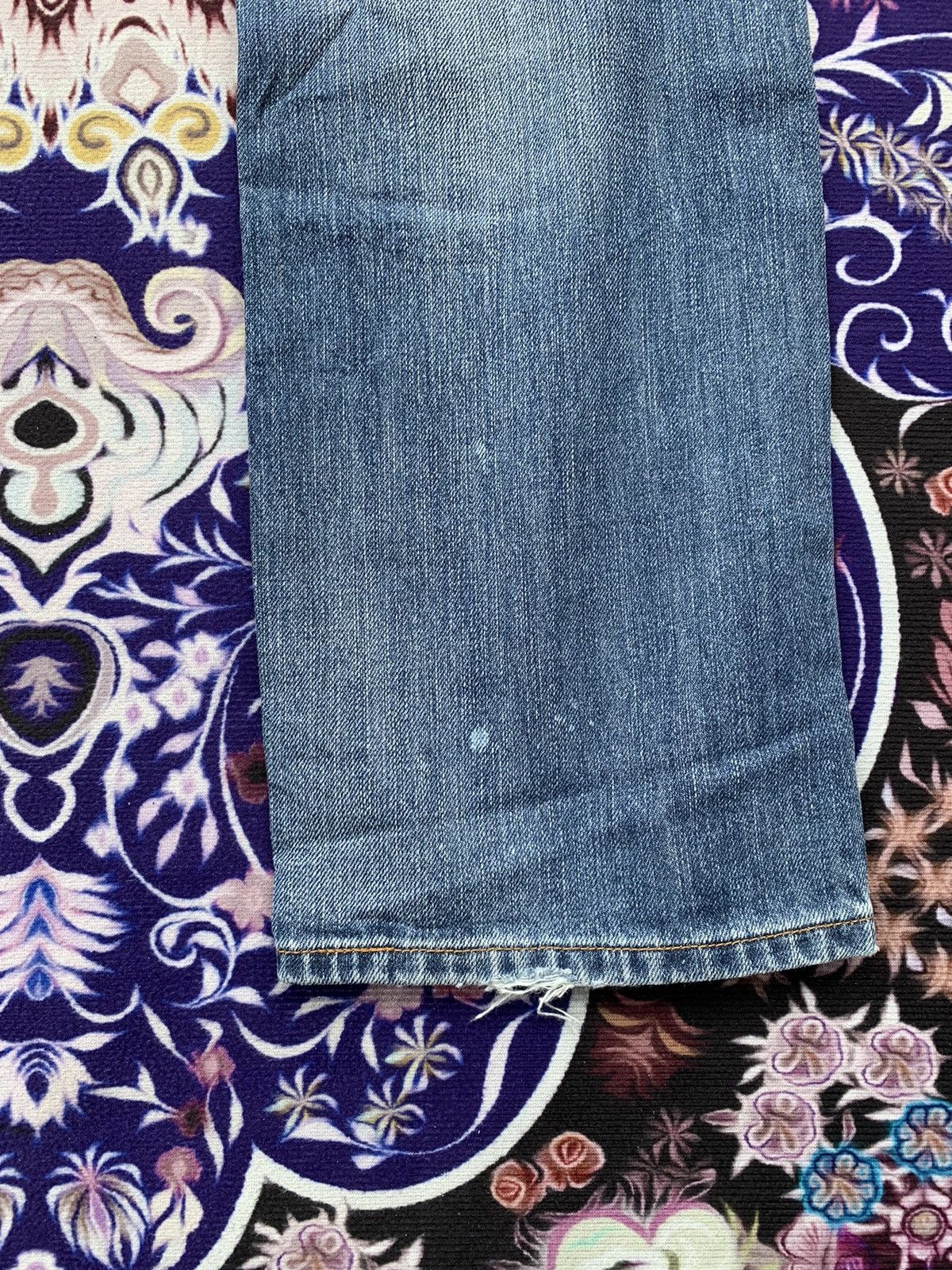 Other Faded Vintage Levis 501 e Blue Buttonfly Size US 32 / EU 48 - 9 Thumbnail