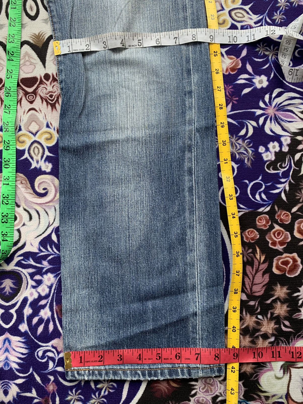 Other Faded Vintage Levis 501 e Blue Buttonfly Size US 32 / EU 48 - 13 Thumbnail
