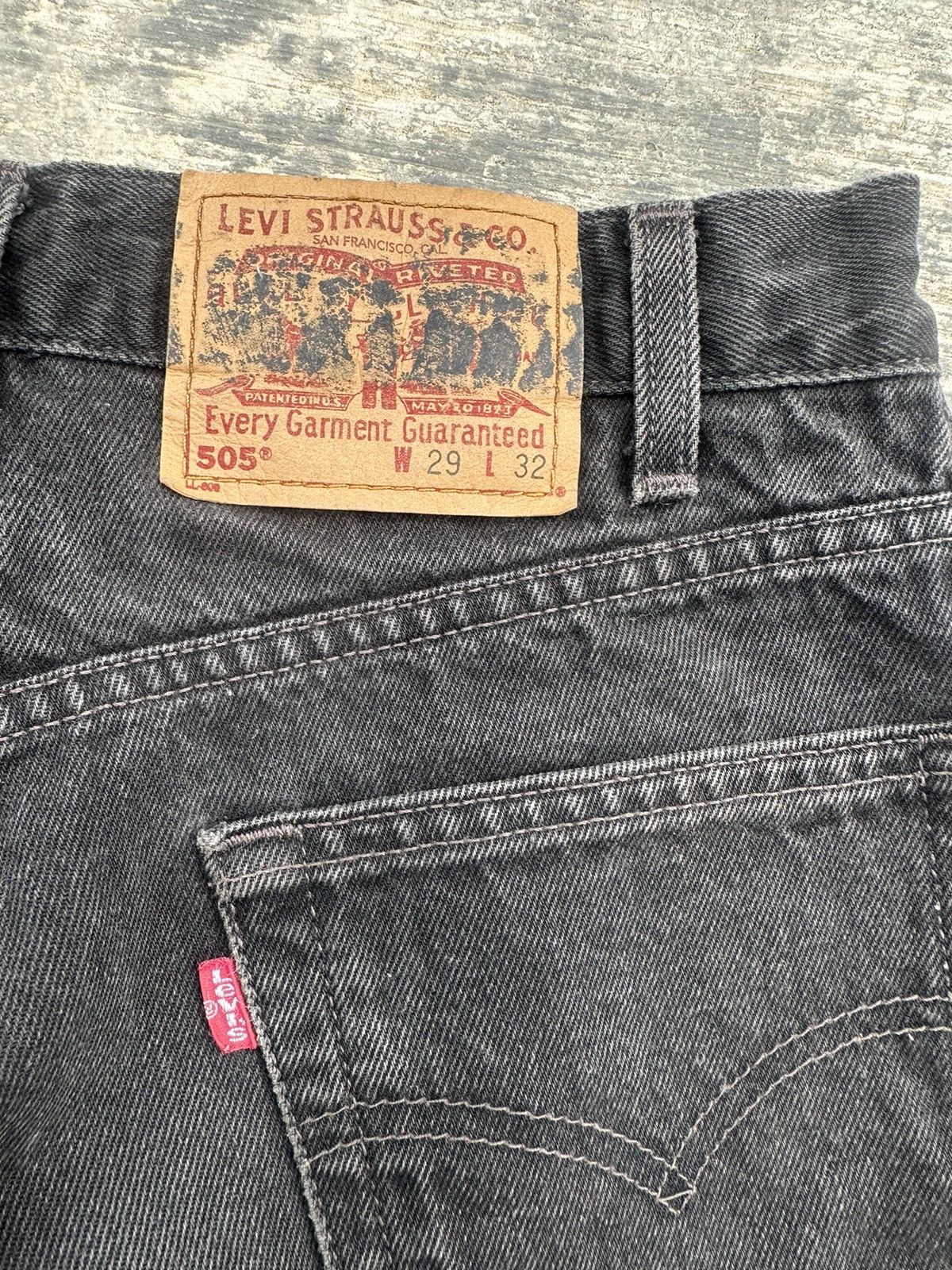 Levi's × Vintage VINTAGE LEVIS 505 COWBOY PUNK RAVE GORPCORE GRUNGE KAPITAL Size US 29 - 5 Thumbnail