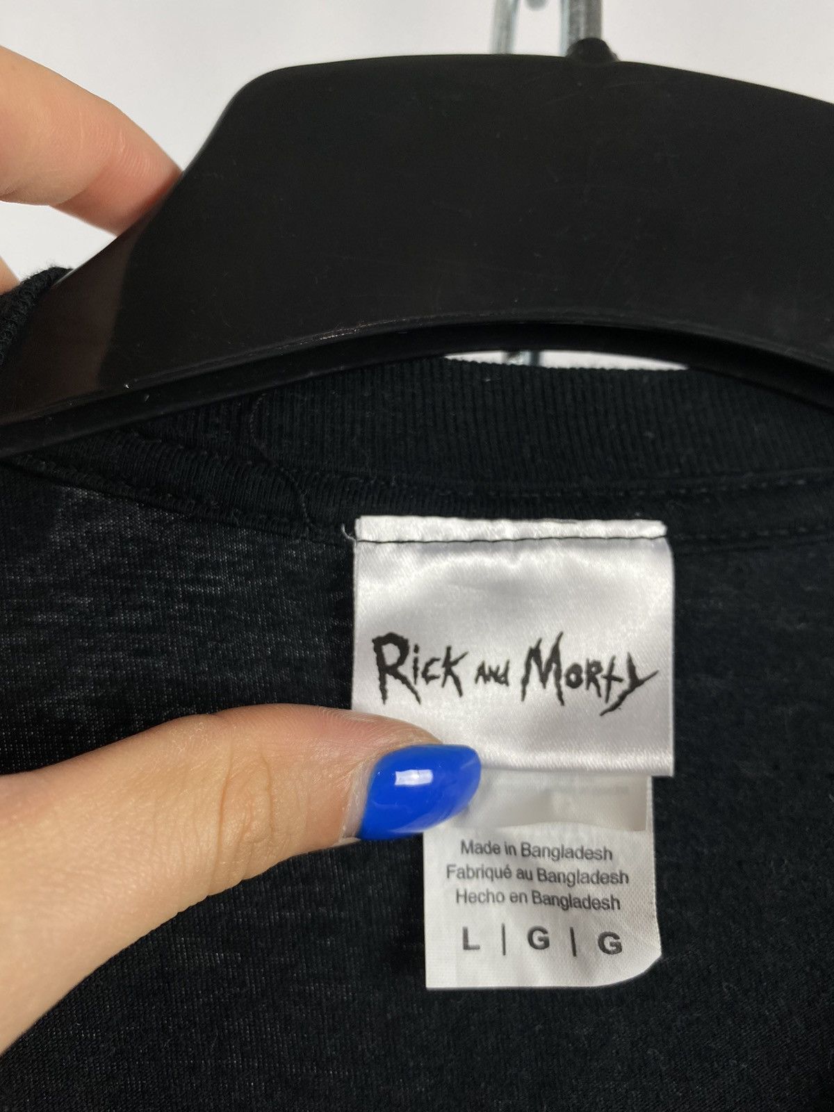 Other Rick and Morty big logo T-shirts movie humor size L Size US L / EU 52-54 / 3 - 3 Thumbnail