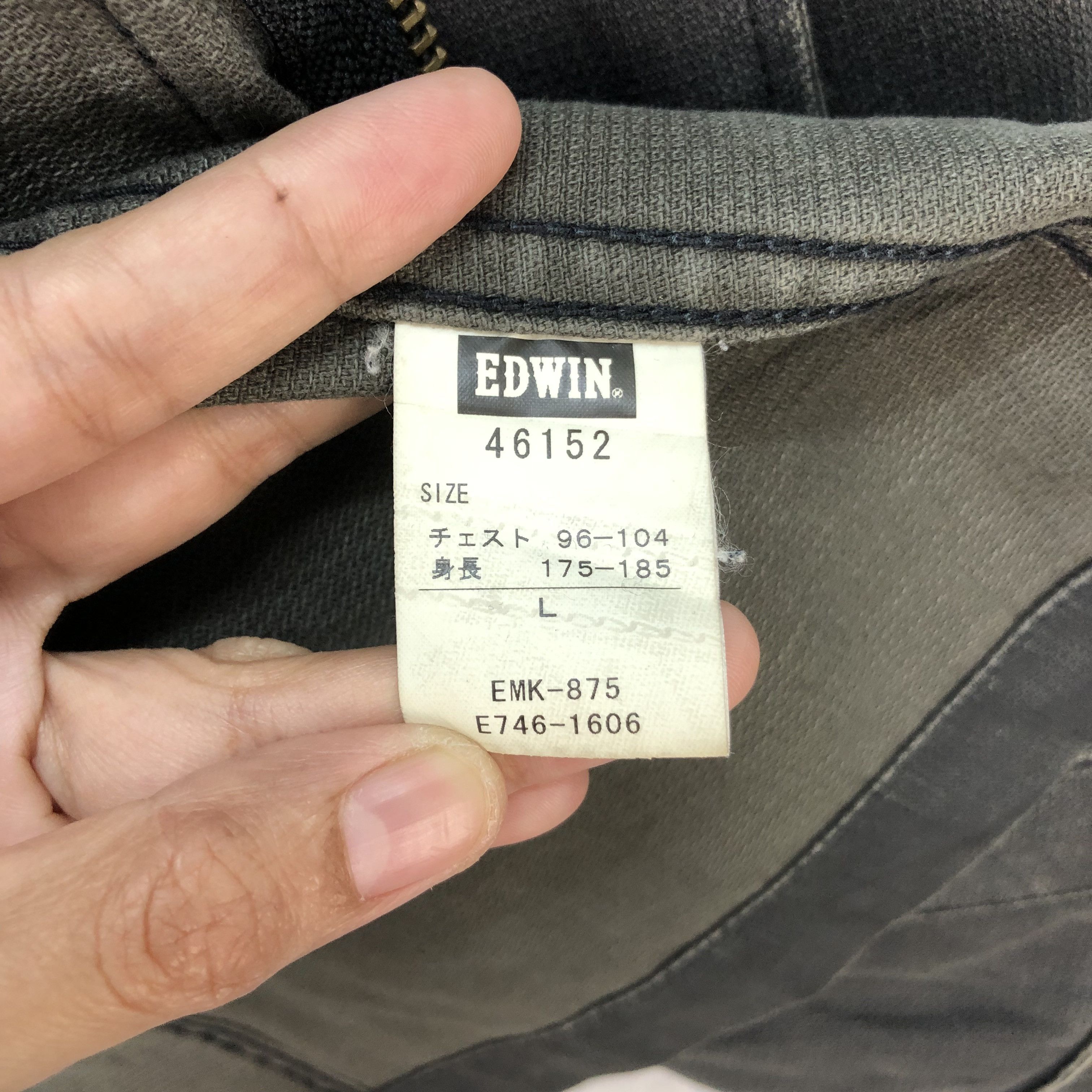 Edwin VINTAGE EDWIN FOUR POCKET CHORE JACKET #6141-219 Size US L / EU 52-54 / 3 - 9 Thumbnail
