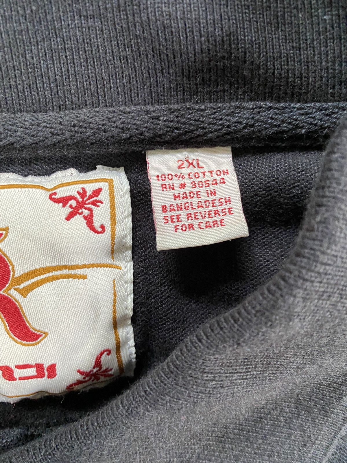 Vintage Vintage 90’s Kanji Embroidered Scorpions All Over Polo Size US XXL / EU 58 / 5 - 10 Thumbnail