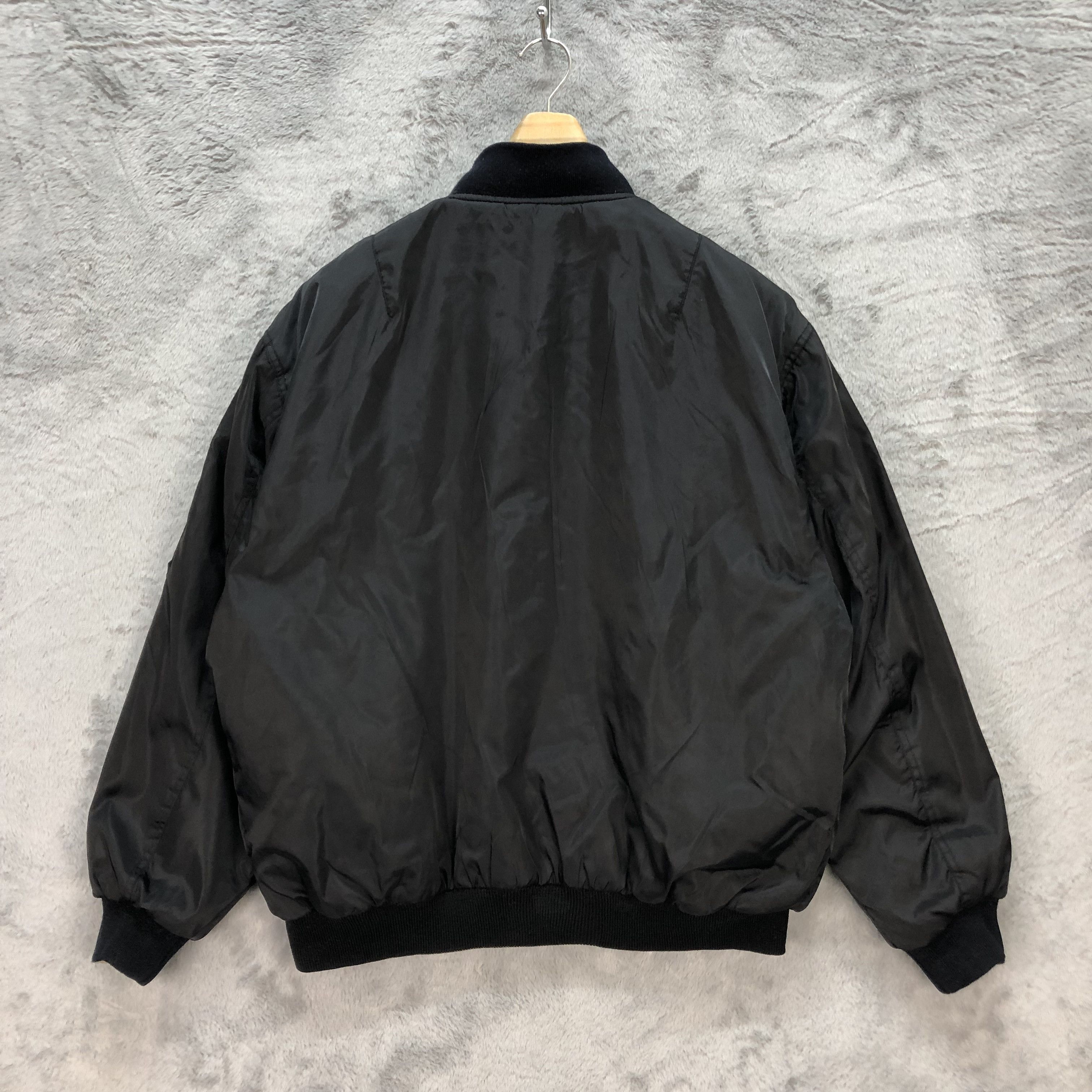 Vintage SUNTORY COFFE BOSS GOLDEN REVERSIBLE BOMBER JACKET #6162-50 Size US M / EU 48-50 / 2 - 16 Thumbnail