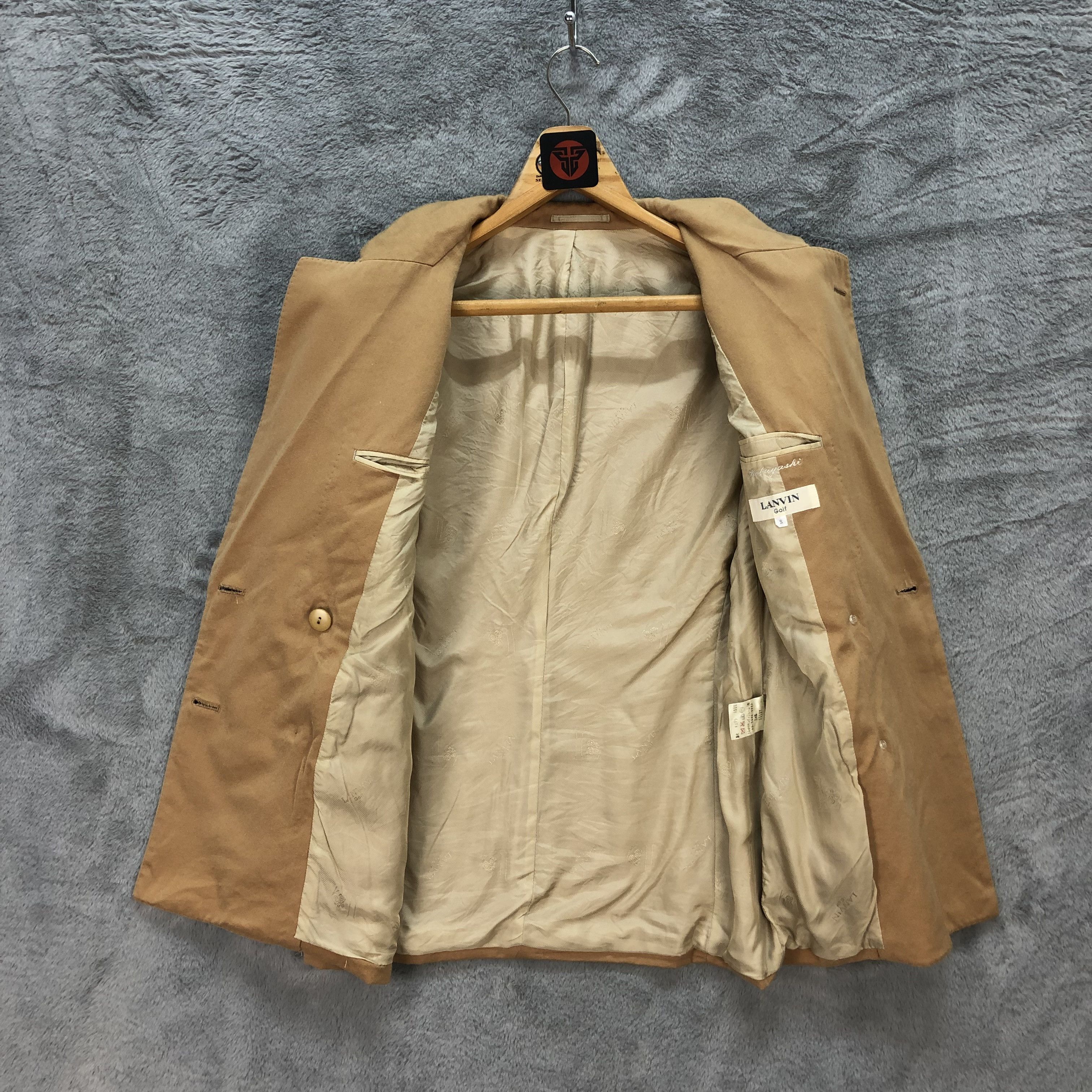 Lanvin LANVIN GOLF DOUBLE BREASTED SUIT JACKET #6139-219 Size S / US 4 / IT 40 - 8 Thumbnail