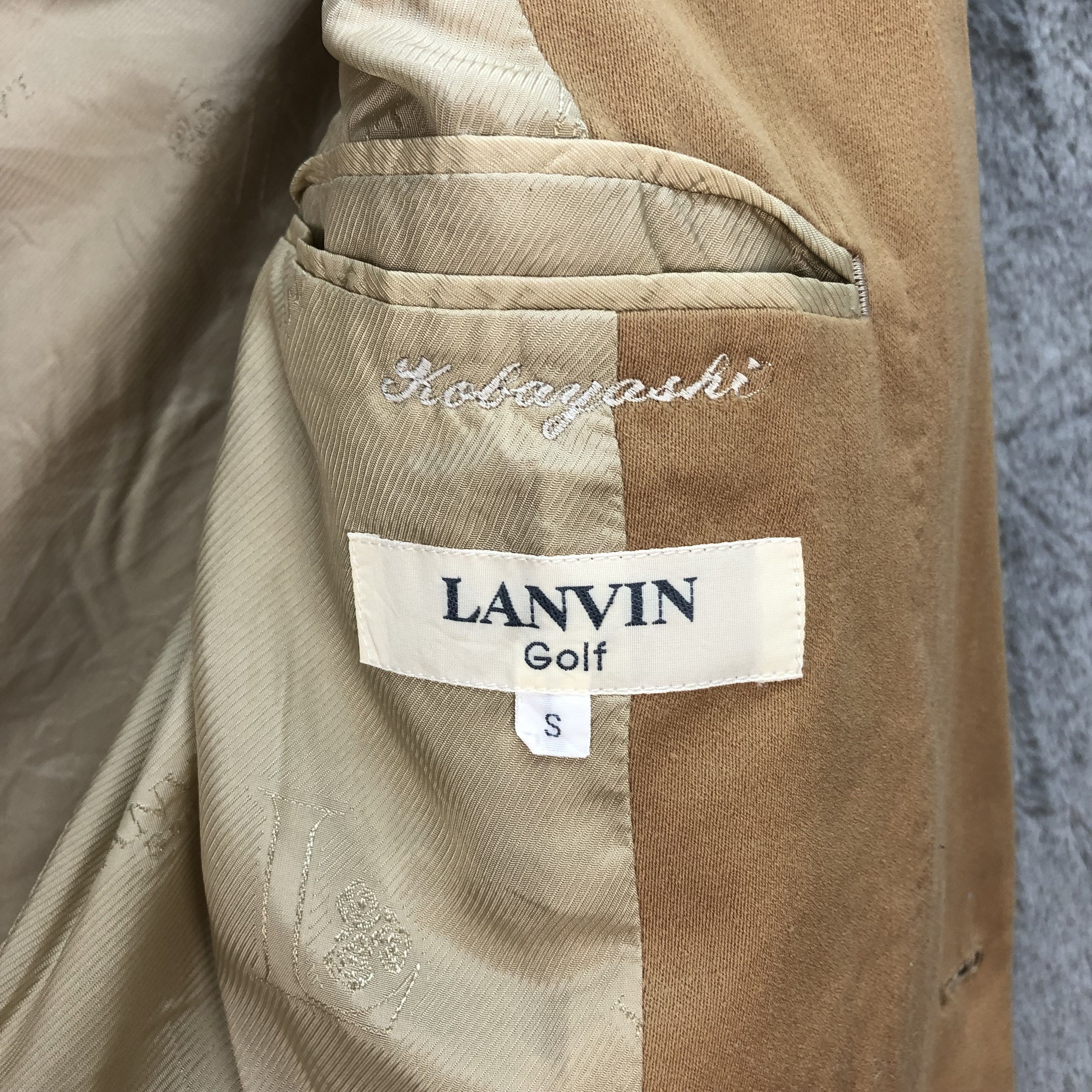 Lanvin LANVIN GOLF DOUBLE BREASTED SUIT JACKET #6139-219 Size S / US 4 / IT 40 - 9 Thumbnail