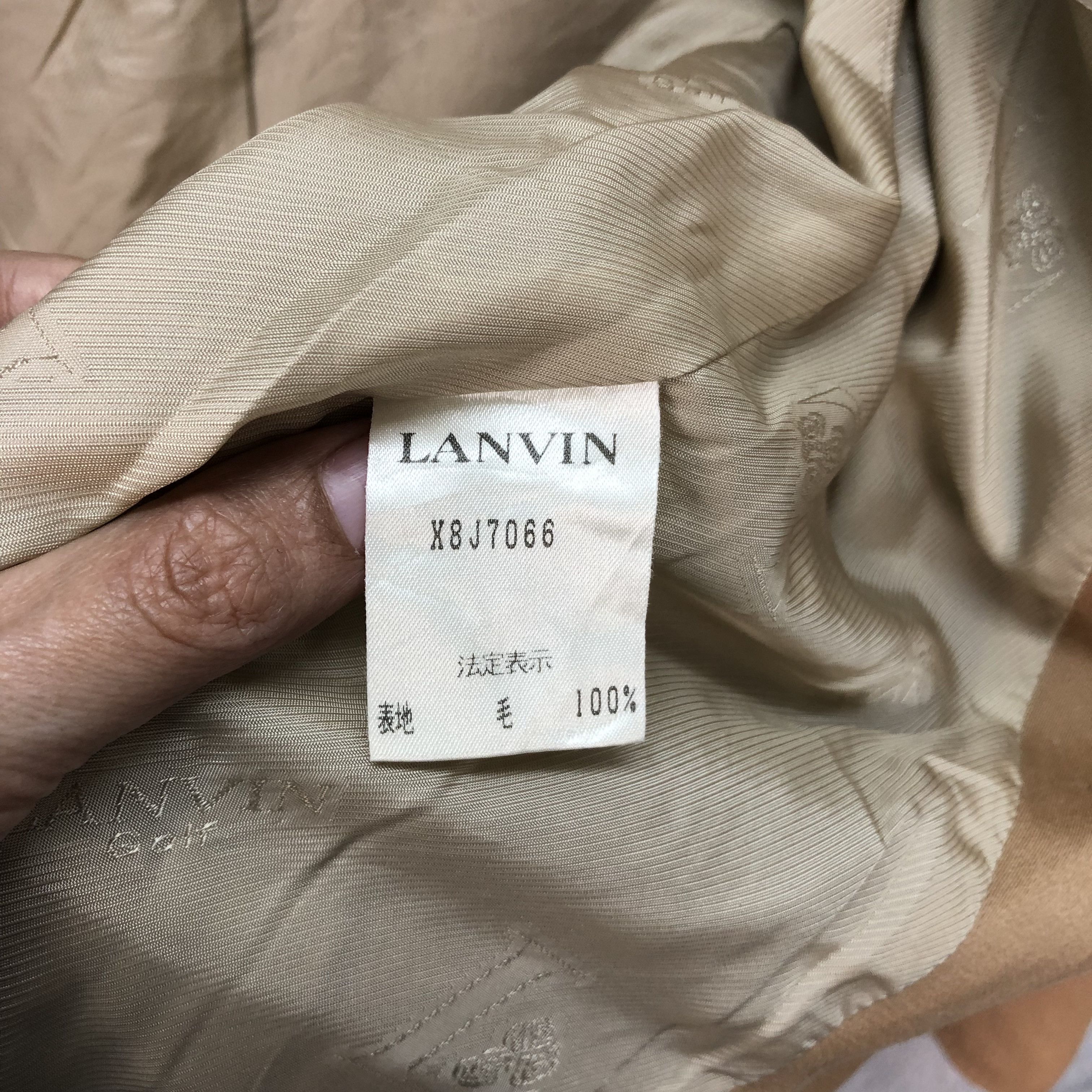 Lanvin LANVIN GOLF DOUBLE BREASTED SUIT JACKET #6139-219 Size S / US 4 / IT 40 - 10 Thumbnail