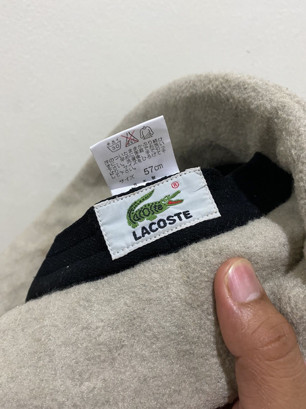 Lacoste VTG Lacoste Bucket Hat Size ONE SIZE - 6 Thumbnail